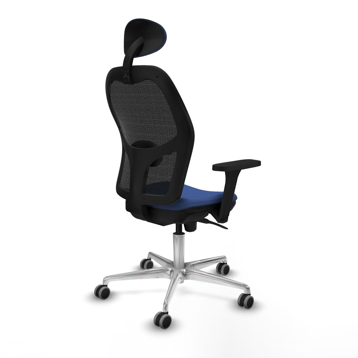 Silla de Oficina con Cabecero Jorquera Piqueras y Crespo 3D086G1 Azul marino
