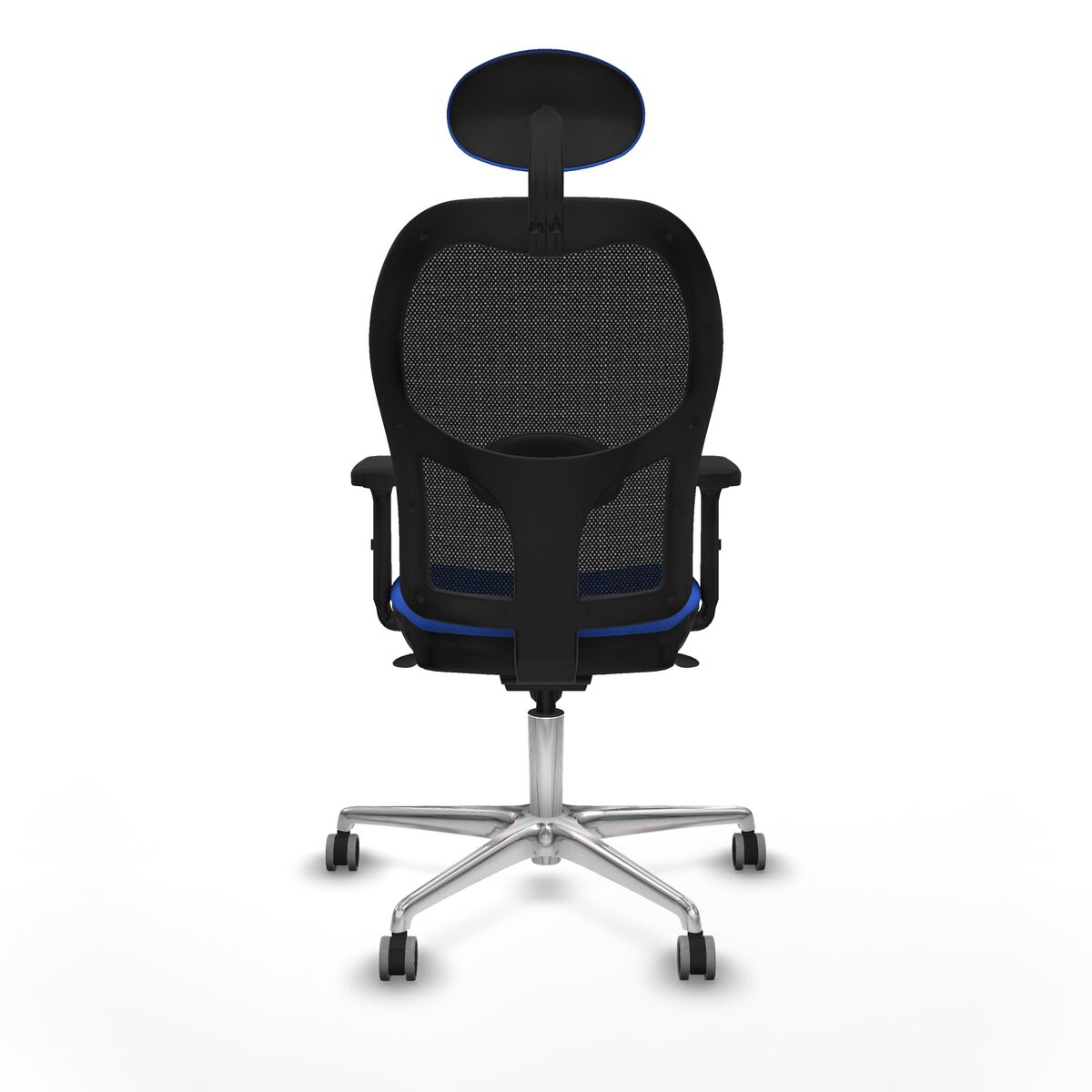 Silla de Oficina con Cabecero Jorquera Piqueras y Crespo 2D086G1 Azul