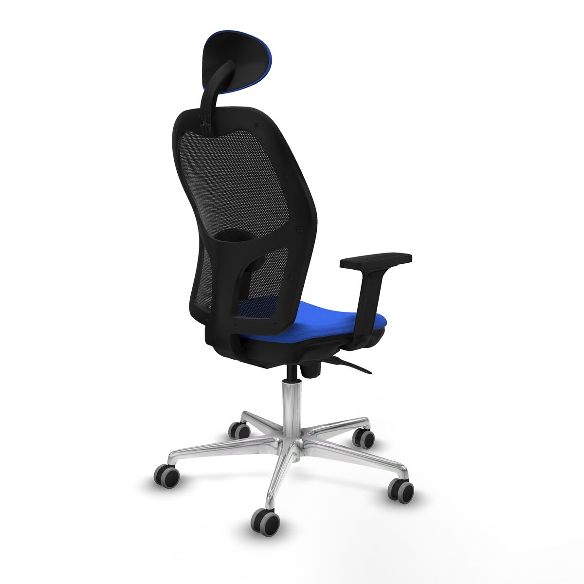 Silla de Oficina con Cabecero Jorquera Piqueras y Crespo 2D086G1 Azul