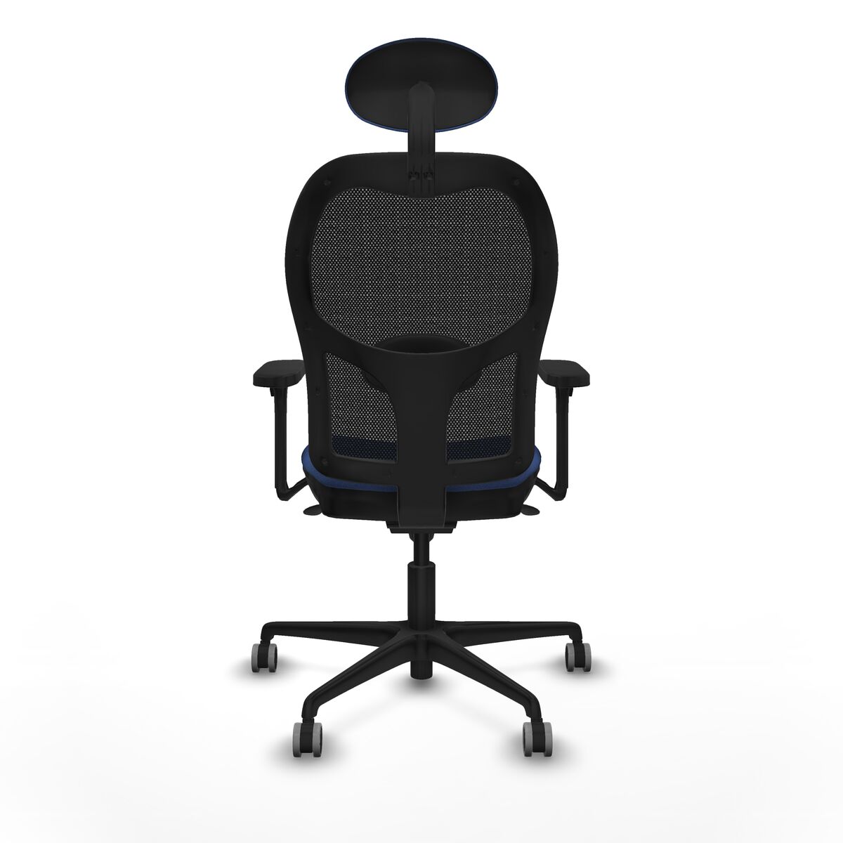 Silla de Oficina con Cabecero Jorquera Piqueras y Crespo 3D036G1 Azul marino
