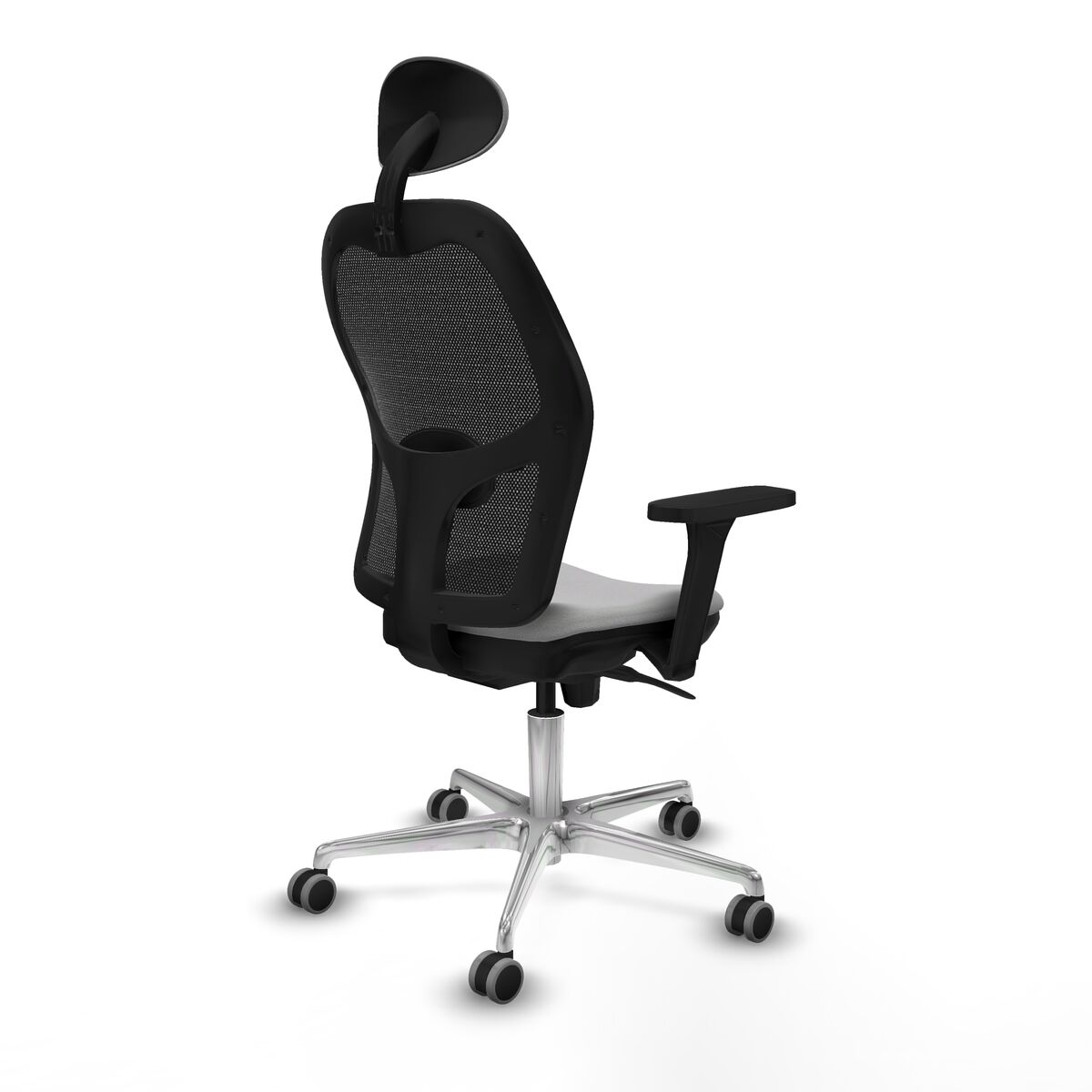 Silla de Oficina con Cabecero Jorquera Piqueras y Crespo 3D086G1 Gris claro