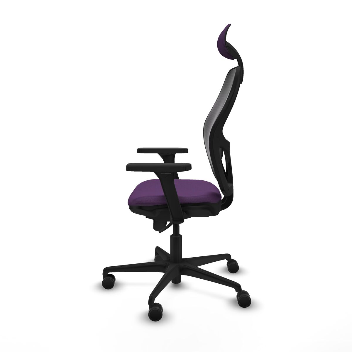 Silla de Oficina con Cabecero Jorquera Piqueras y Crespo 3D036N1 Morado