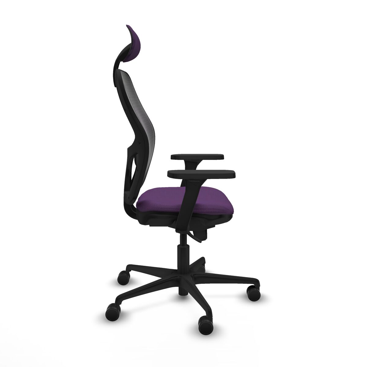 Silla de Oficina con Cabecero Jorquera Piqueras y Crespo 3D036N1 Morado