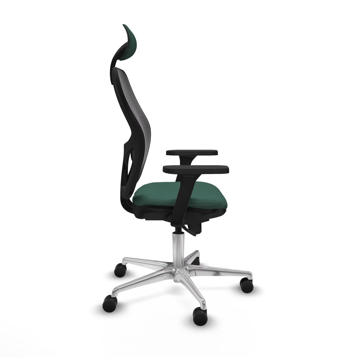 Silla de Oficina con Cabecero Jorquera Piqueras y Crespo 3D086N1 Verde