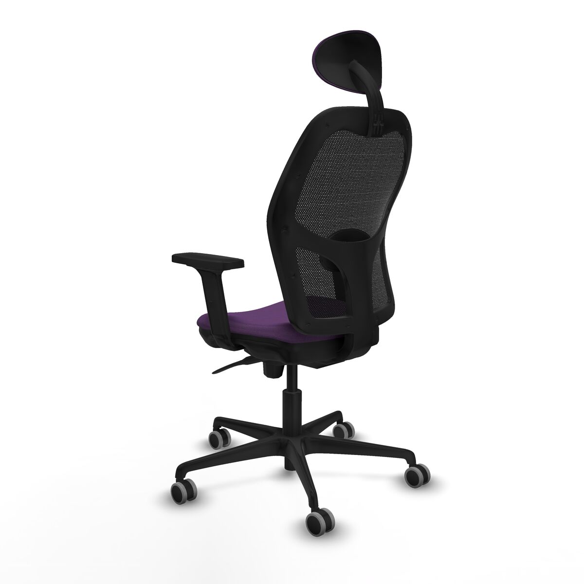 Silla de Oficina con Cabecero Jorquera Piqueras y Crespo 2D036G1 Morado