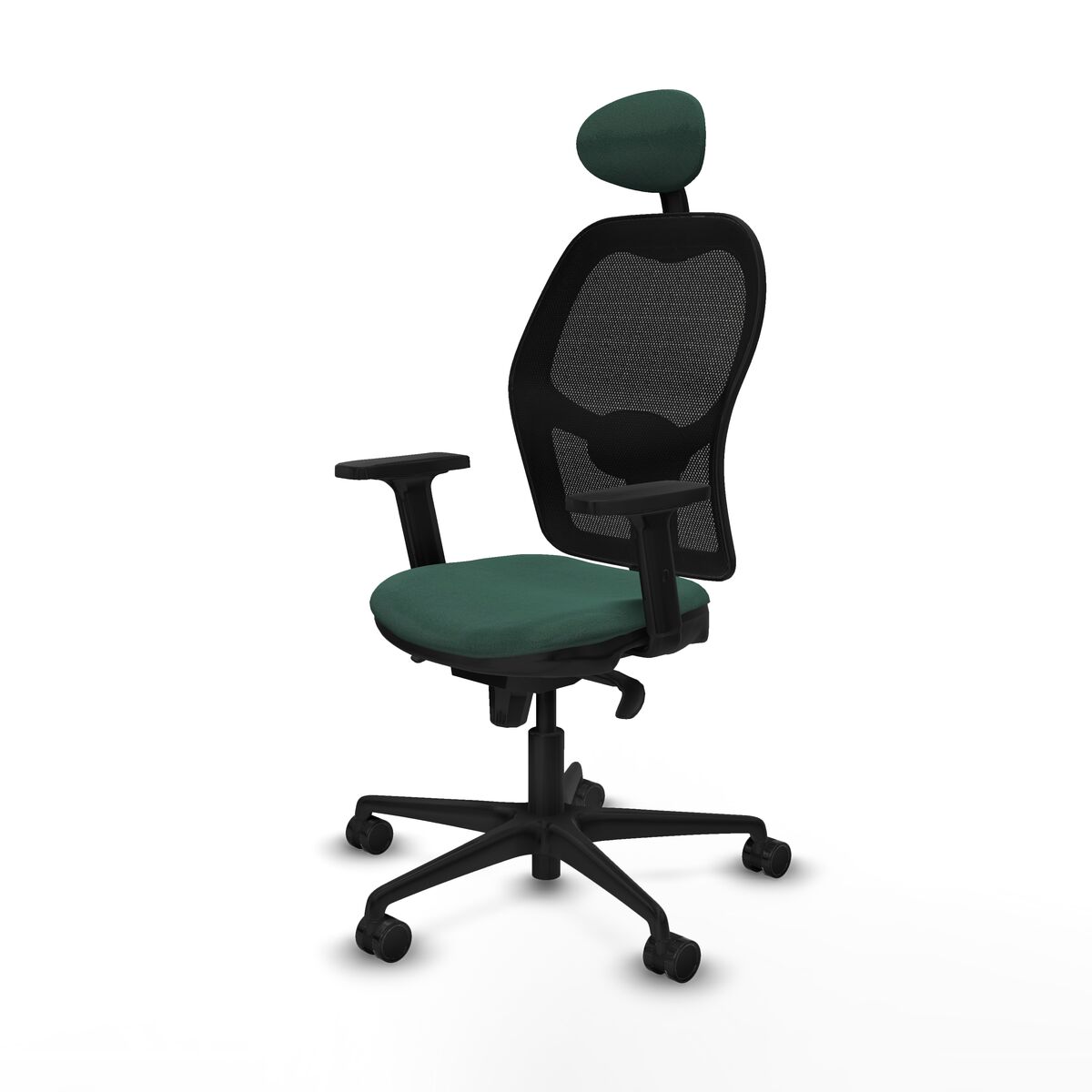 Silla de Oficina con Cabecero Jorquera Piqueras y Crespo 2D036N1 Verde