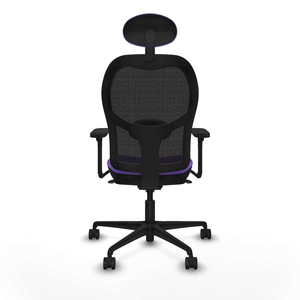 Silla de Oficina con Cabecero Jorquera Piqueras y Crespo 3D036N1 Lila