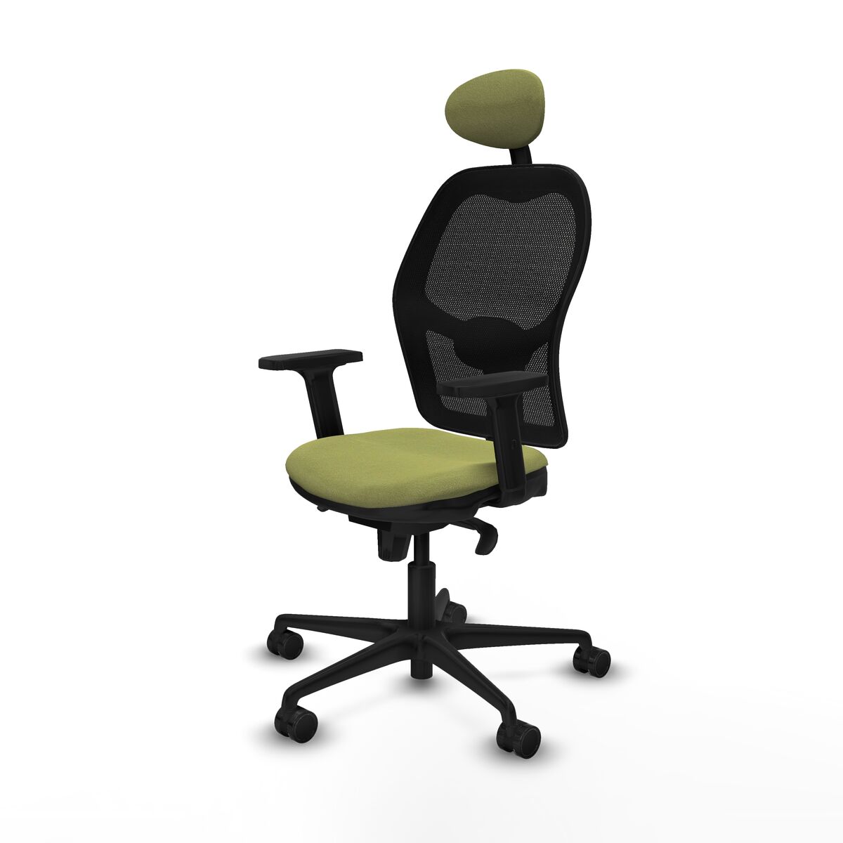 Silla de Oficina con Cabecero Jorquera Piqueras y Crespo 2D036N1 Verde