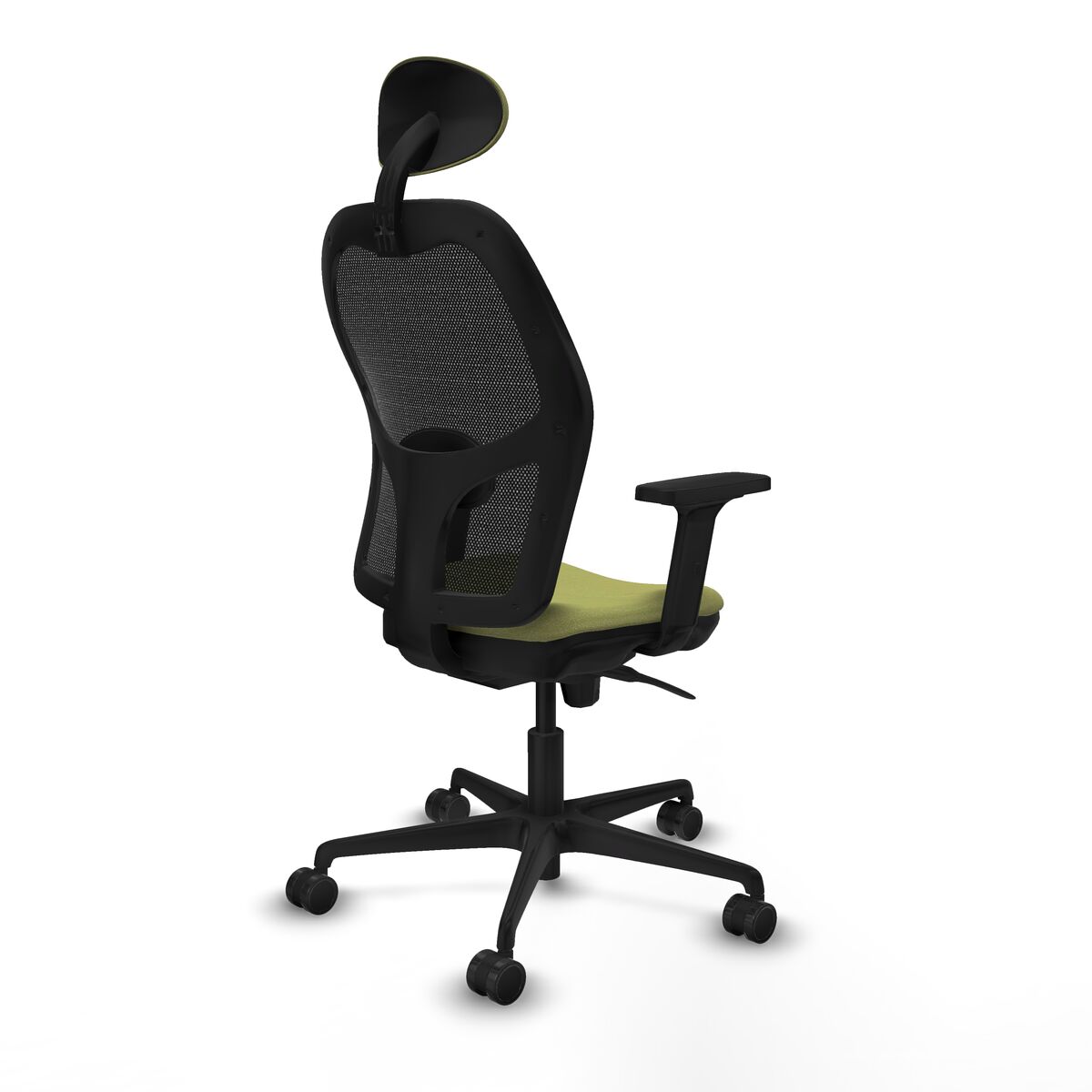 Silla de Oficina con Cabecero Jorquera Piqueras y Crespo 2D036N1 Verde