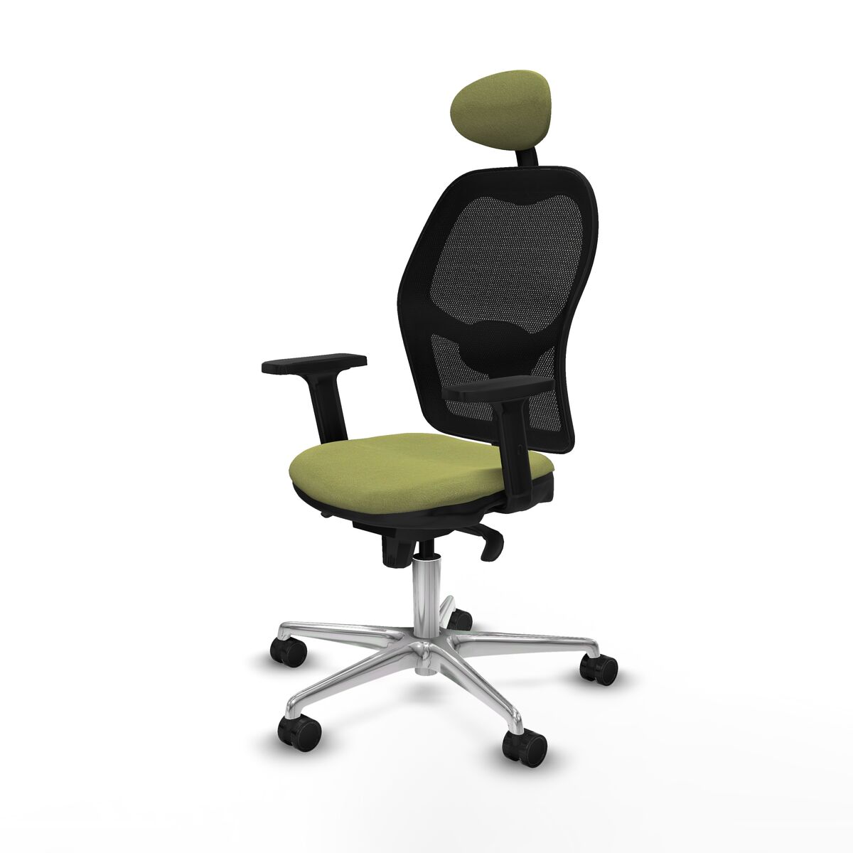 Silla de Oficina con Cabecero Jorquera Piqueras y Crespo 2D086N1 Verde