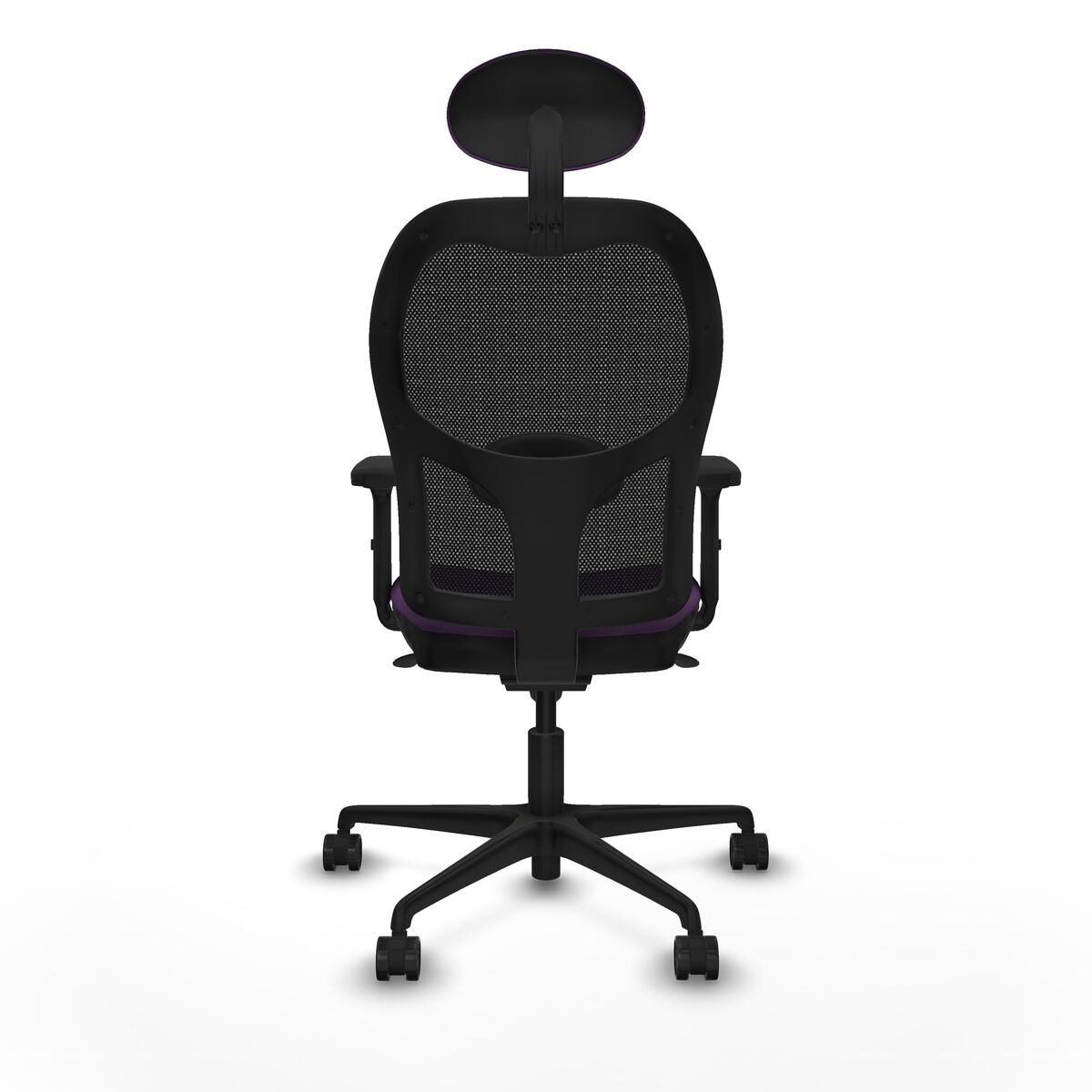 Silla de Oficina con Cabecero Jorquera Piqueras y Crespo 2D036N1 Morado