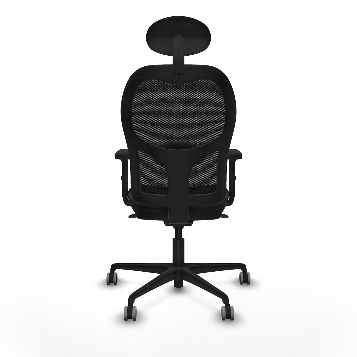 Silla de Oficina con Cabecero Jorquera Piqueras y Crespo 2D036G1 Negro