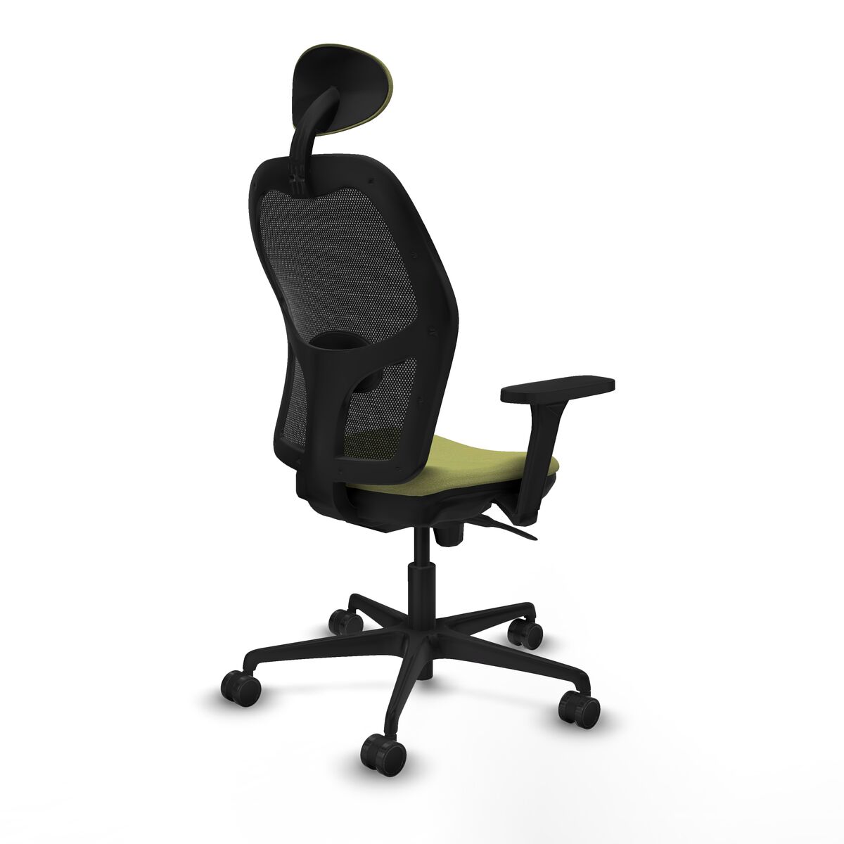 Silla de Oficina con Cabecero Jorquera Piqueras y Crespo 3D036N1 Verde