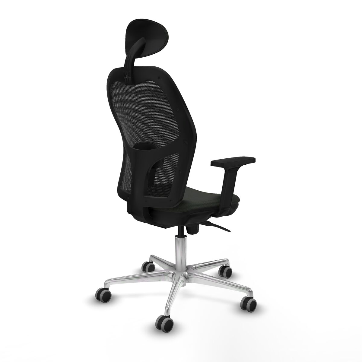 Silla de Oficina con Cabecero Jorquera Piqueras y Crespo 2D086G1 Negro