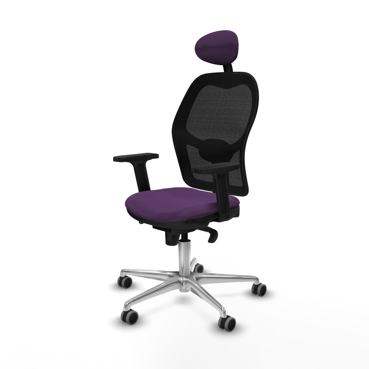 Silla de Oficina con Cabecero Jorquera Piqueras y Crespo 2D086G1 Morado