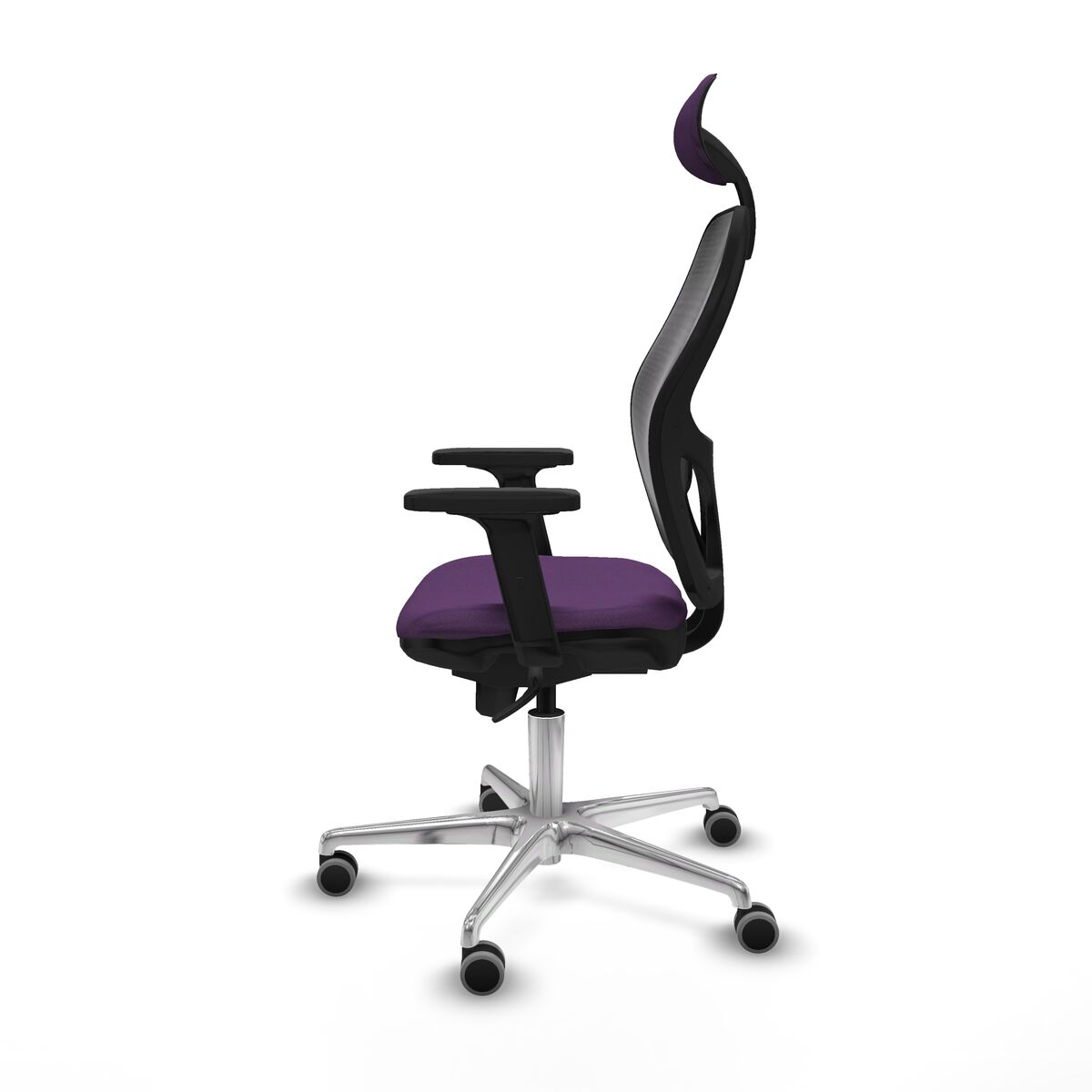Silla de Oficina con Cabecero Jorquera Piqueras y Crespo 2D086G1 Morado