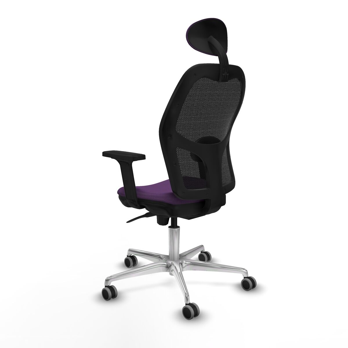 Silla de Oficina con Cabecero Jorquera Piqueras y Crespo 2D086G1 Morado