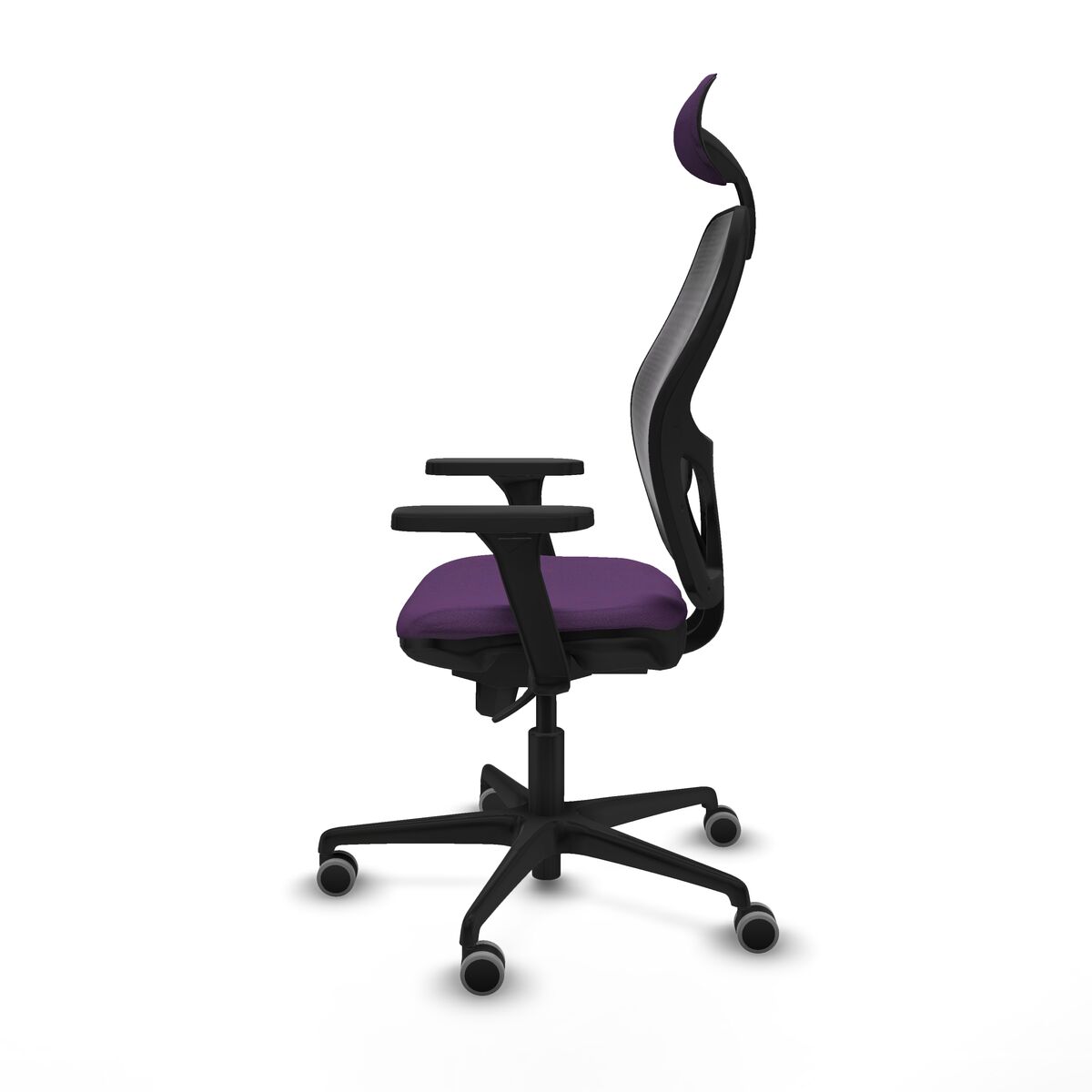 Silla de Oficina con Cabecero Jorquera Piqueras y Crespo 3D036G1 Morado