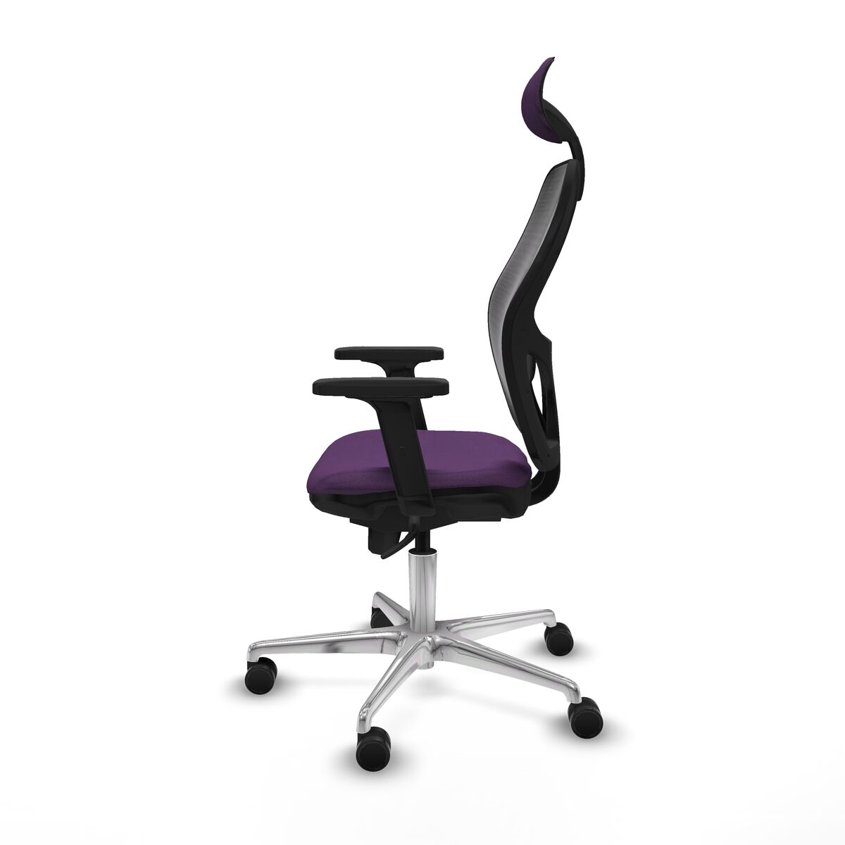 Silla de Oficina con Cabecero Jorquera Piqueras y Crespo 2D086N1 Morado