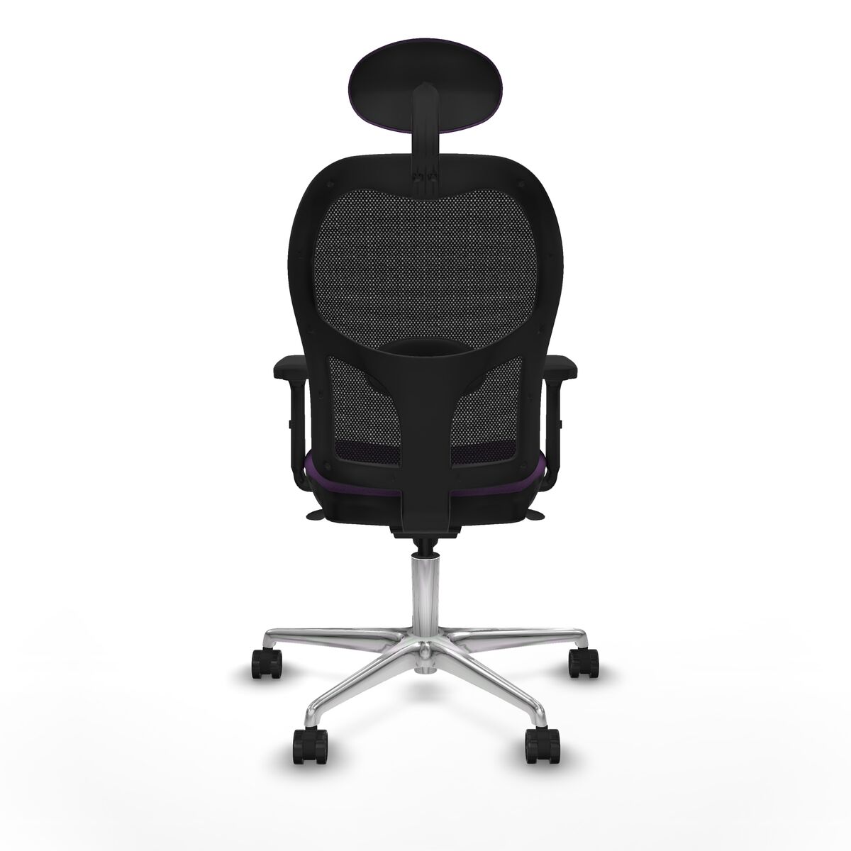 Silla de Oficina con Cabecero Jorquera Piqueras y Crespo 2D086N1 Morado