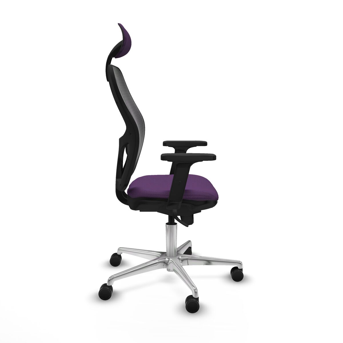 Silla de Oficina con Cabecero Jorquera Piqueras y Crespo 2D086N1 Morado
