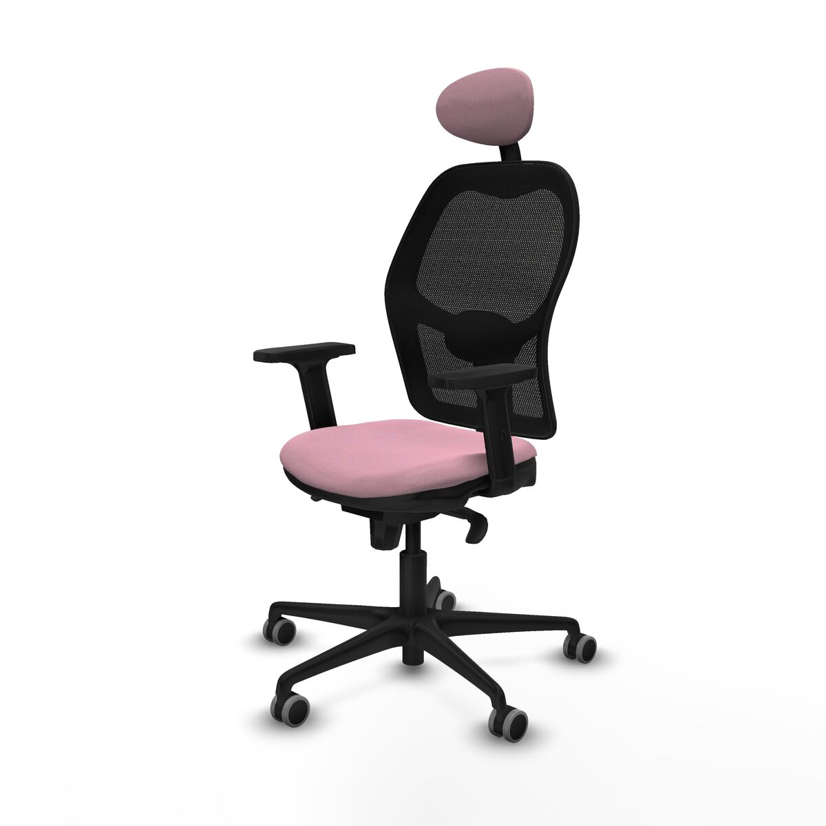 Silla de Oficina con Cabecero Jorquera Piqueras y Crespo 2D036G1 Rosa