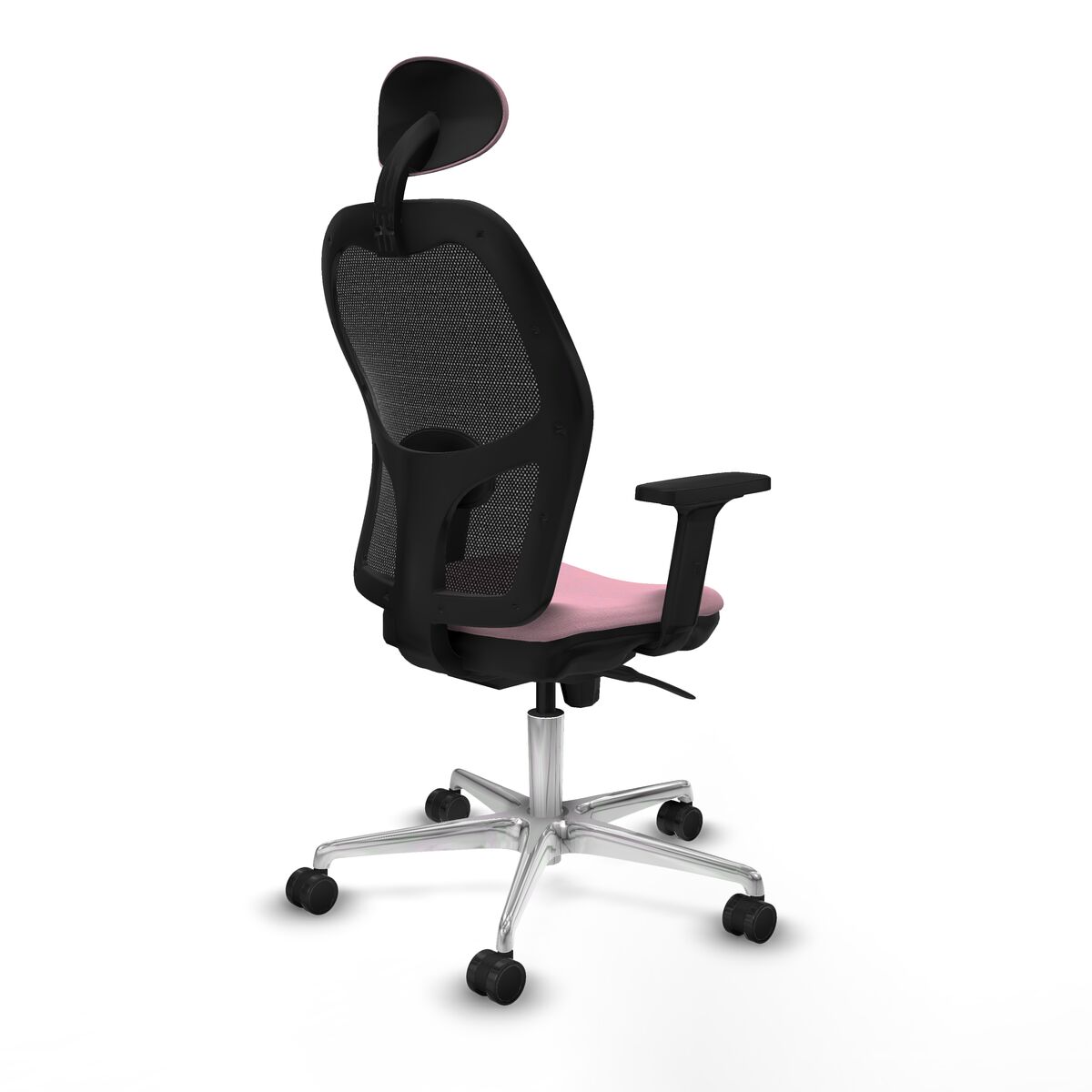 Silla de Oficina con Cabecero Jorquera Piqueras y Crespo 2D086N1 Rosa