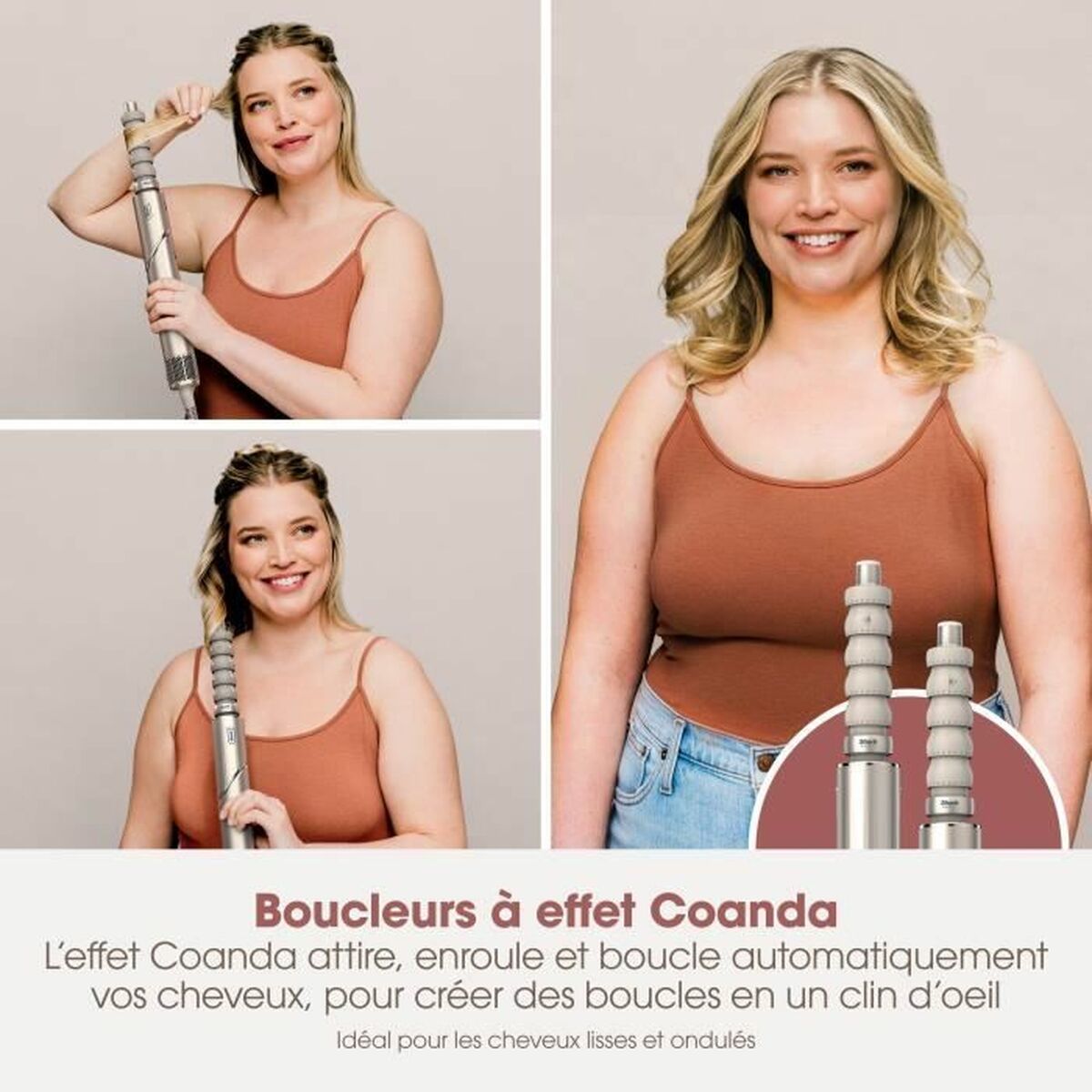 Cepillo Térmico Shark SHARK FLEXSTYLE - HD426SLEU 3 Piezas