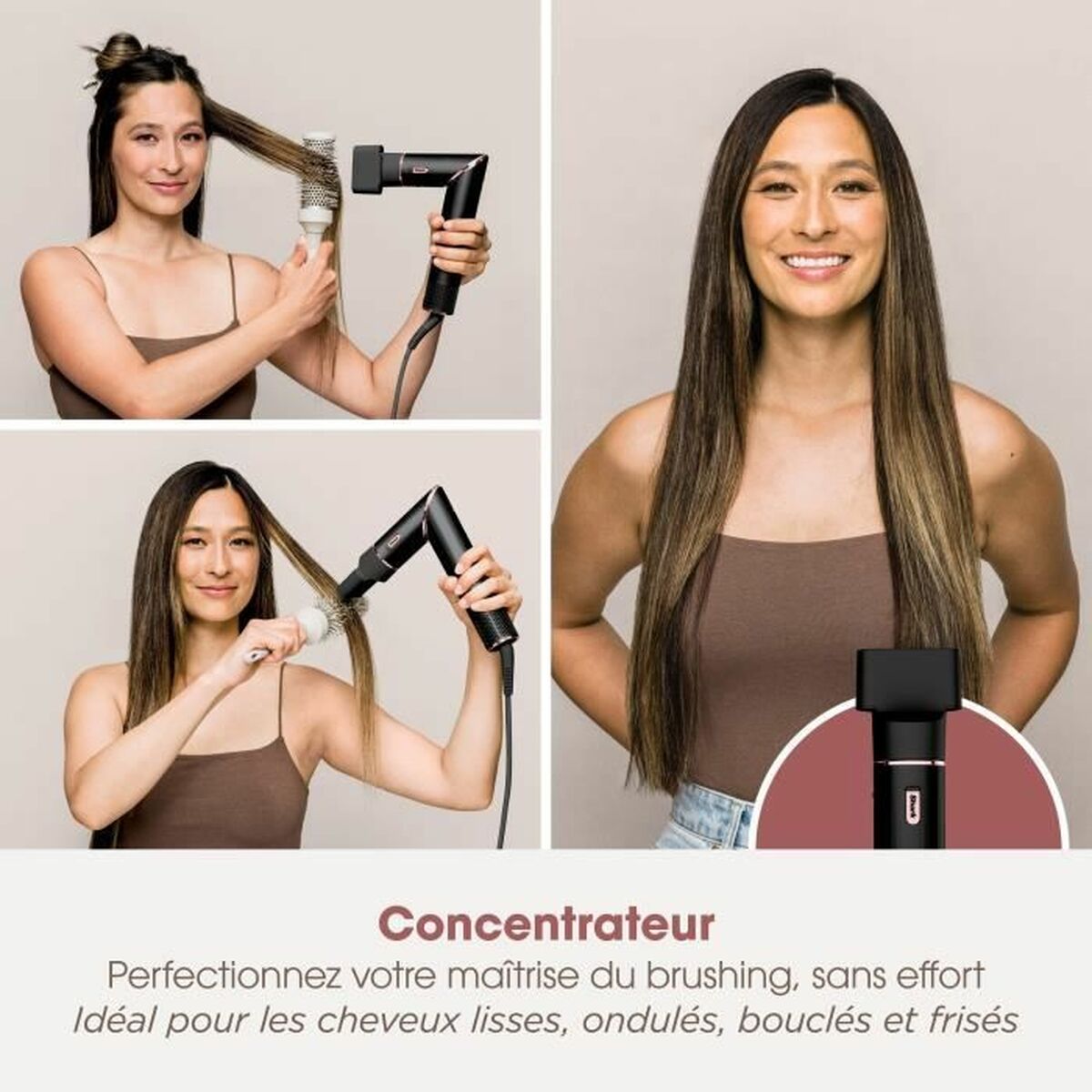 Cepillo Térmico Shark SHARK FLEXSTYLE - HD426EU 3 Piezas