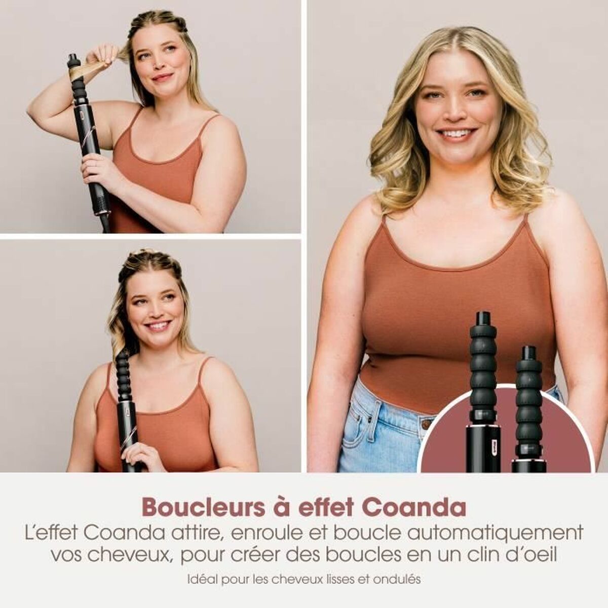 Cepillo Térmico Shark SHARK FLEXSTYLE - HD426EU 3 Piezas