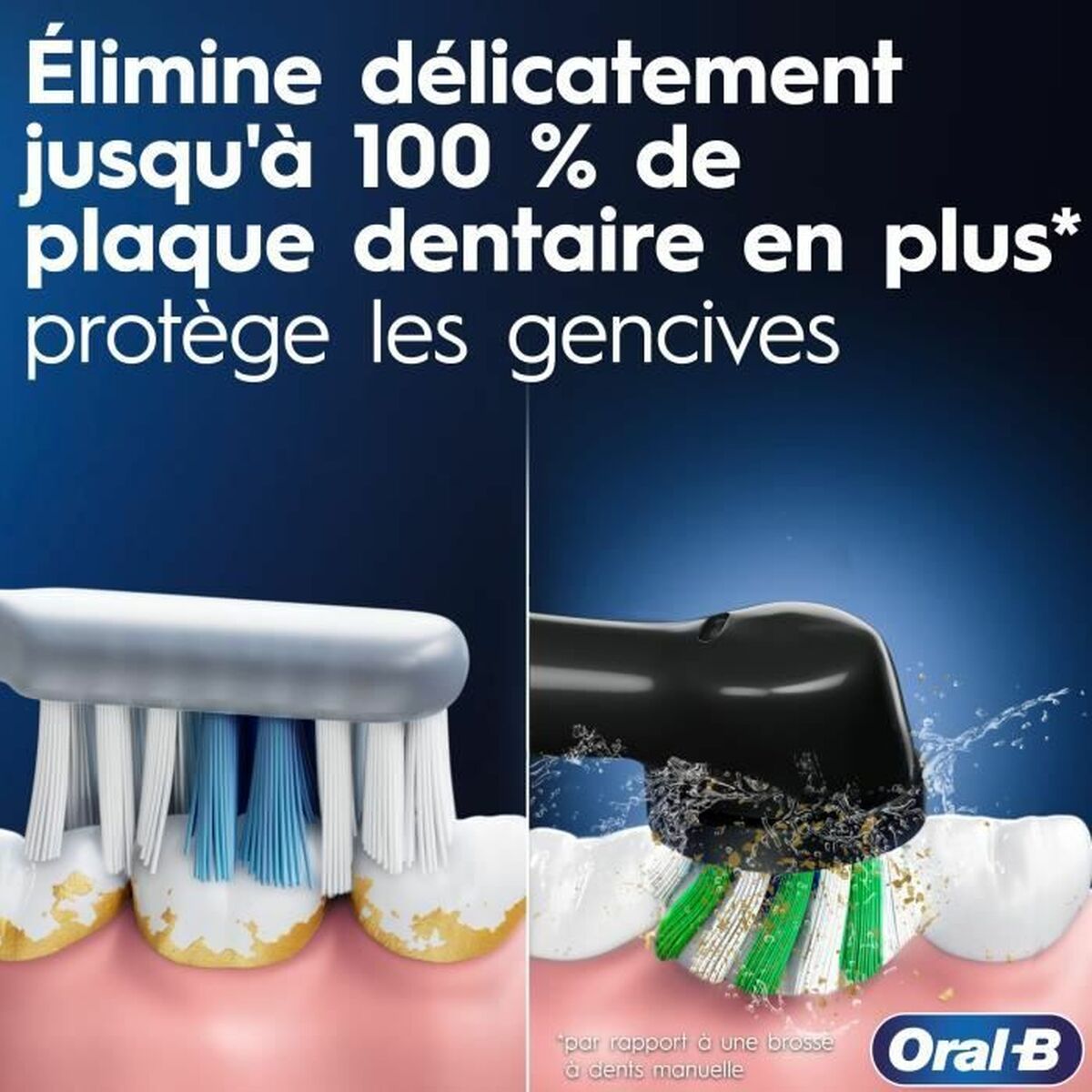 Cepillo de Dientes Eléctrico Oral-B Pro 1 - Sensitive Clean