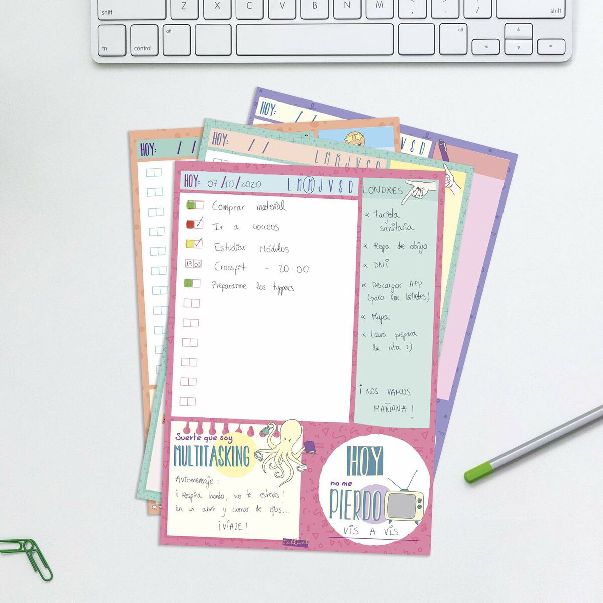 Planificador Diario Finocam TALKUAL 14,8 x 21 cm