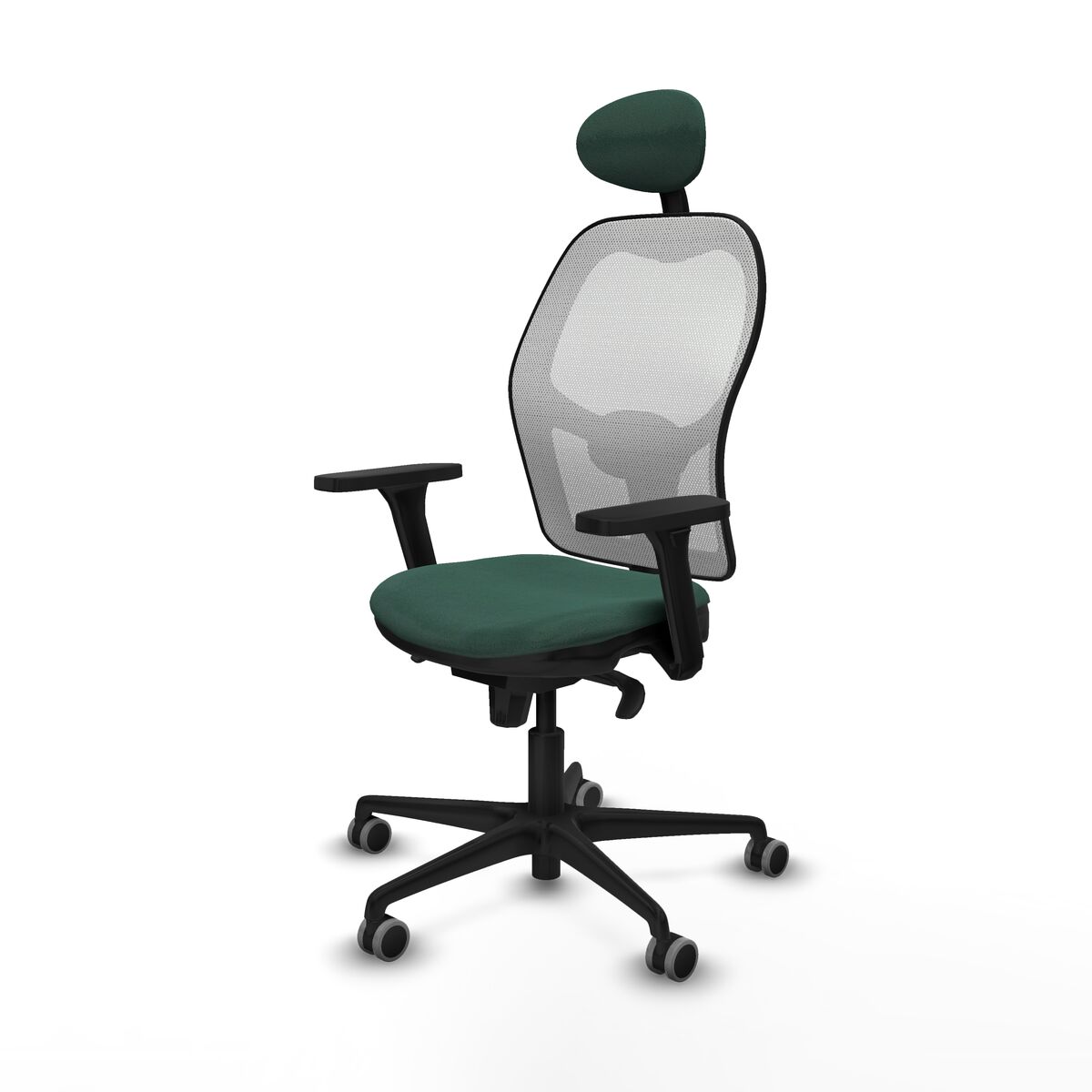 Silla de Oficina con Cabecero Jorquera Piqueras y Crespo 3D036G1 Verde