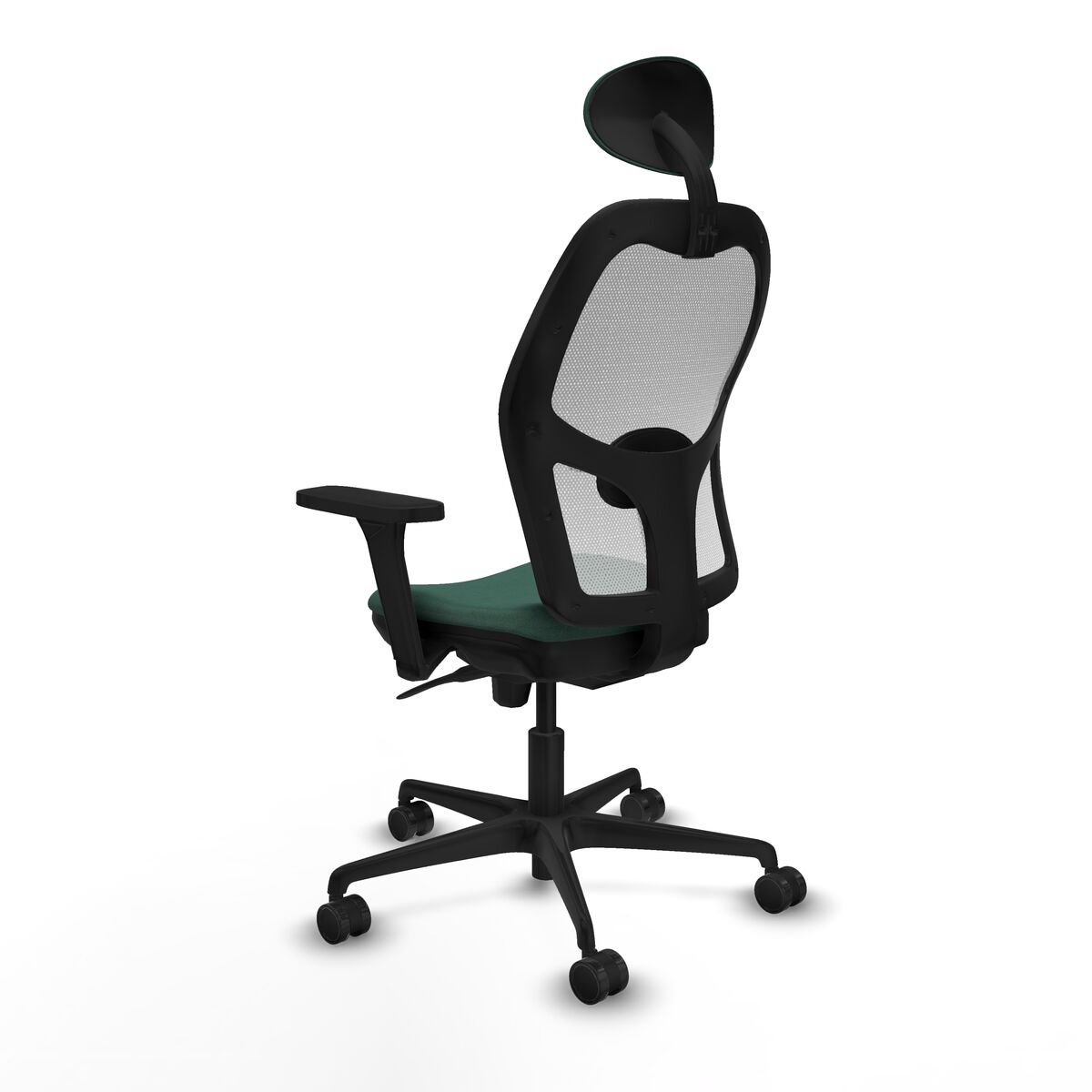 Silla de Oficina con Cabecero Jorquera Piqueras y Crespo 3D036N1 Verde