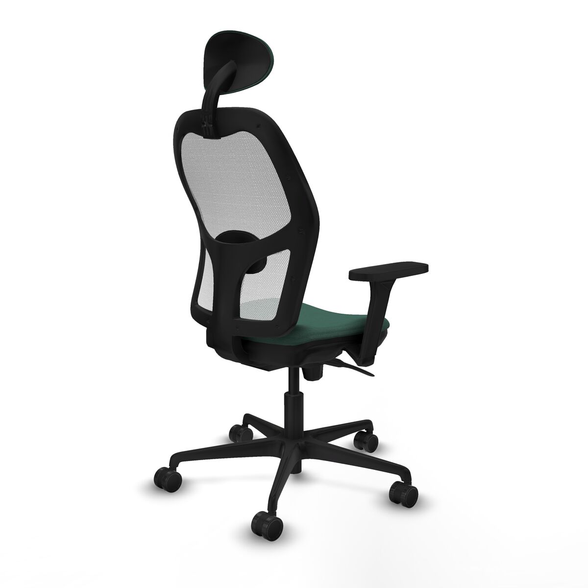 Silla de Oficina con Cabecero Jorquera Piqueras y Crespo 3D036N1 Verde