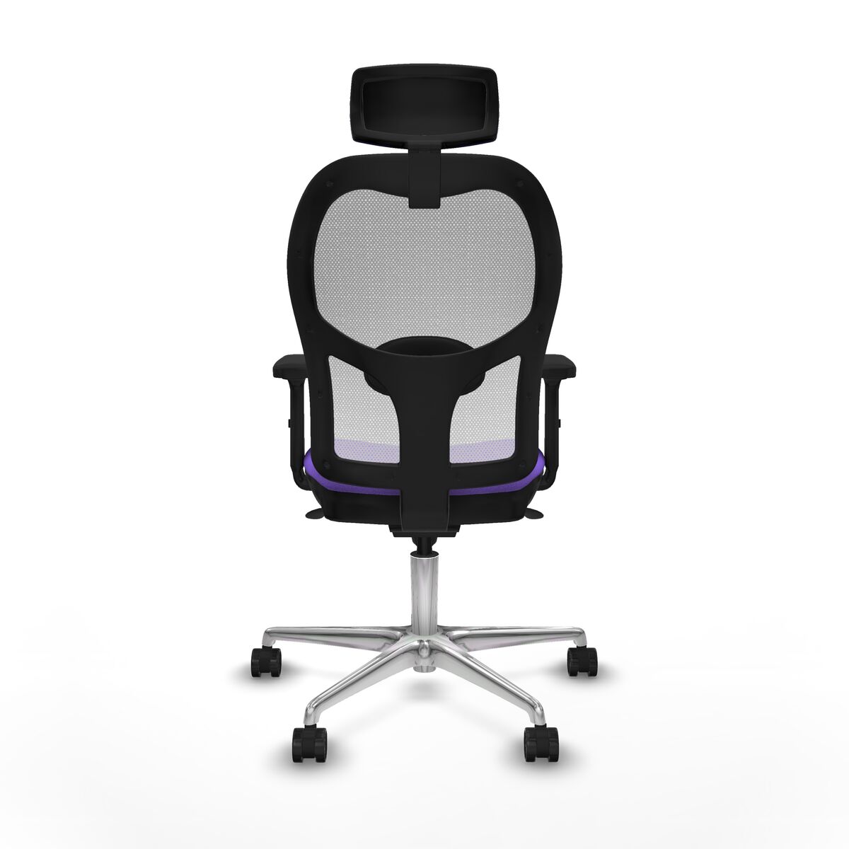 Silla de Oficina con Cabecero Jorquera Piqueras y Crespo 2D086N2 Lila