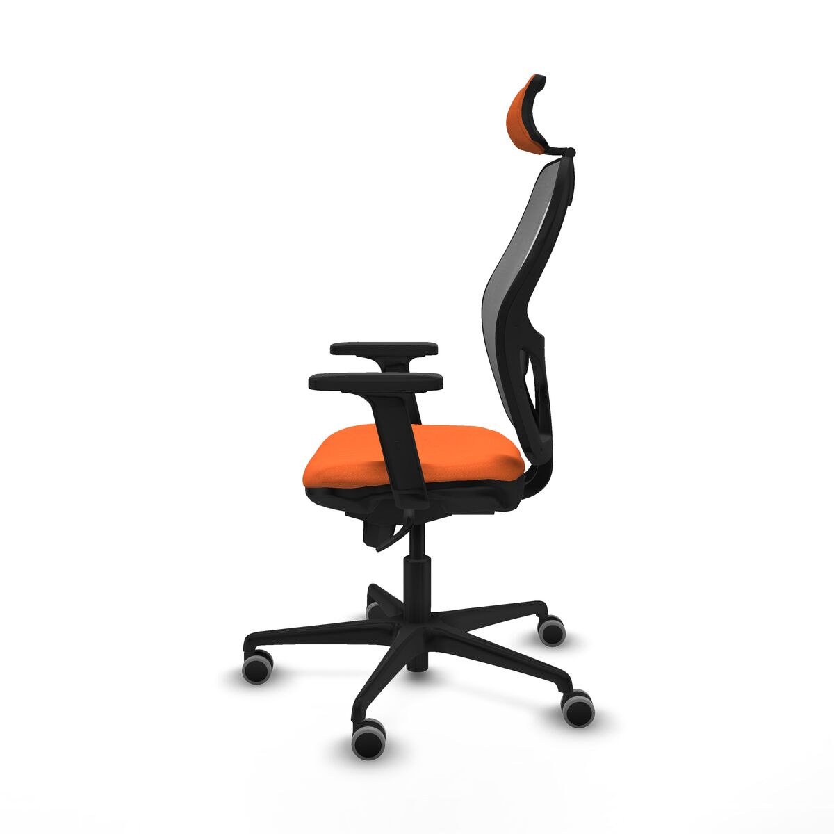 Silla de Oficina con Cabecero Jorquera Piqueras y Crespo 2D036G2 Naranja