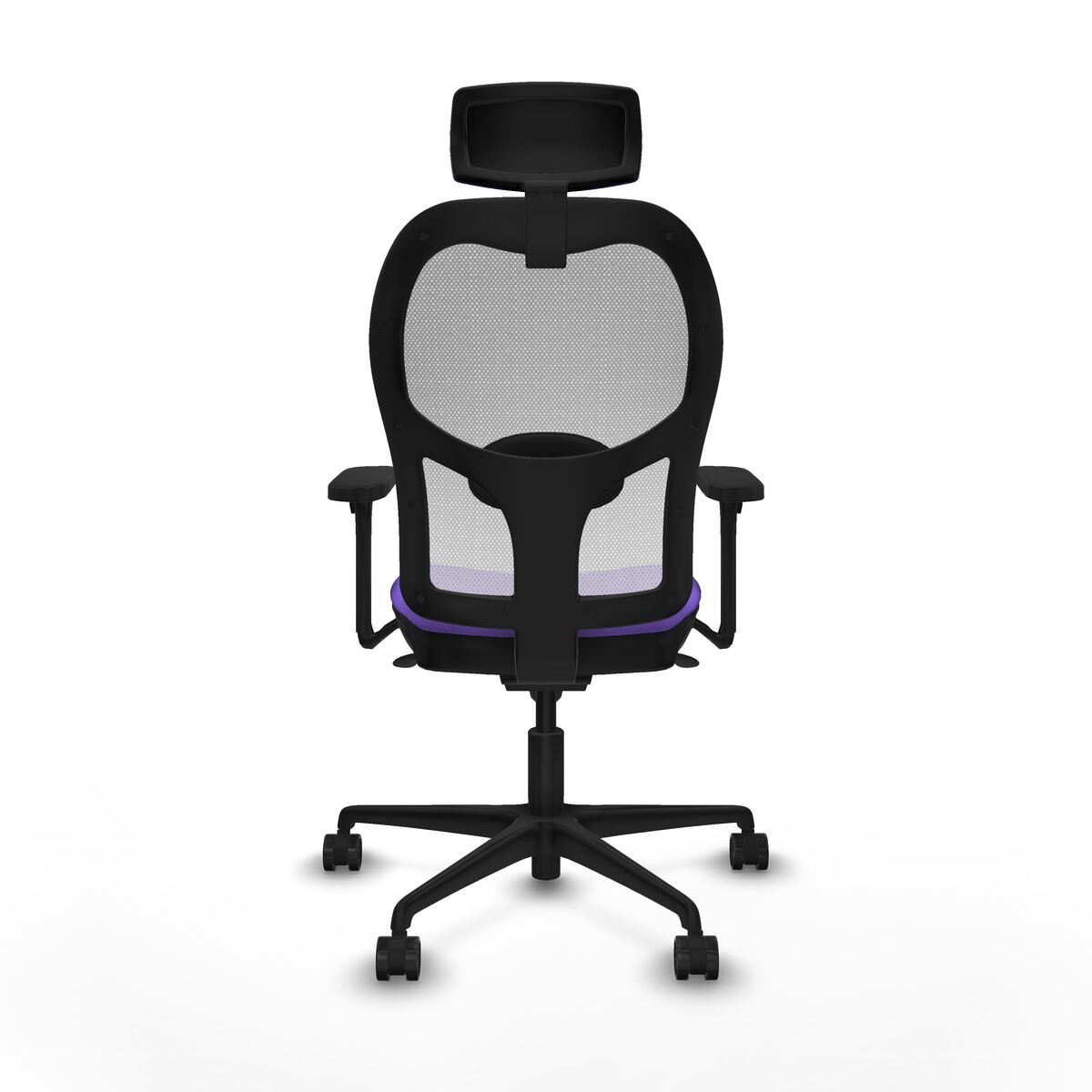 Silla de Oficina con Cabecero Jorquera Piqueras y Crespo 3D036N2 Lila