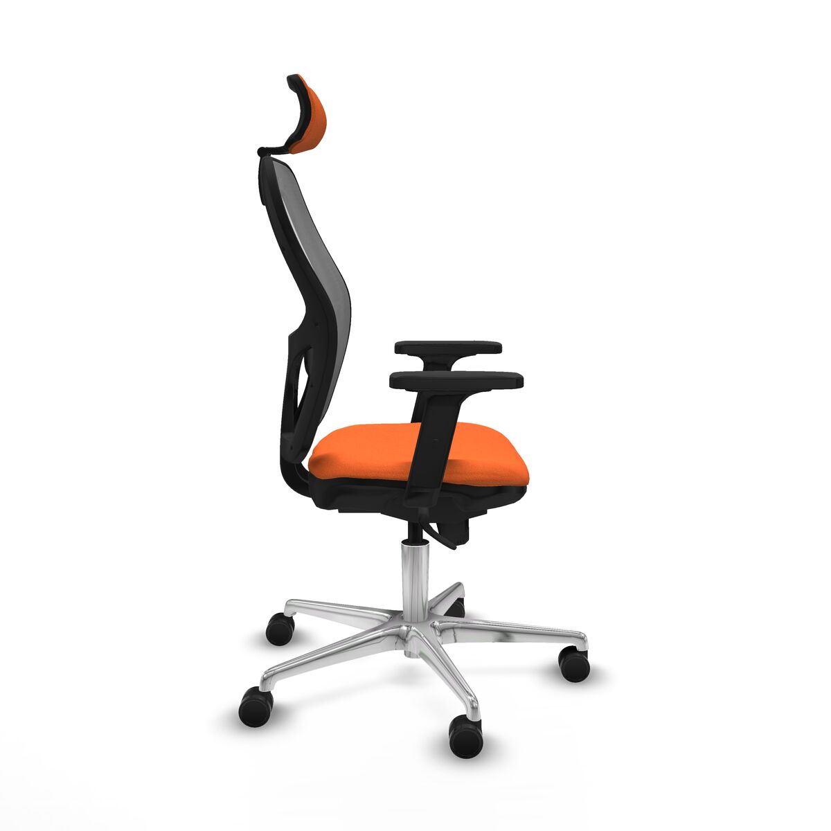 Silla de Oficina con Cabecero Jorquera Piqueras y Crespo 2D086N2 Naranja