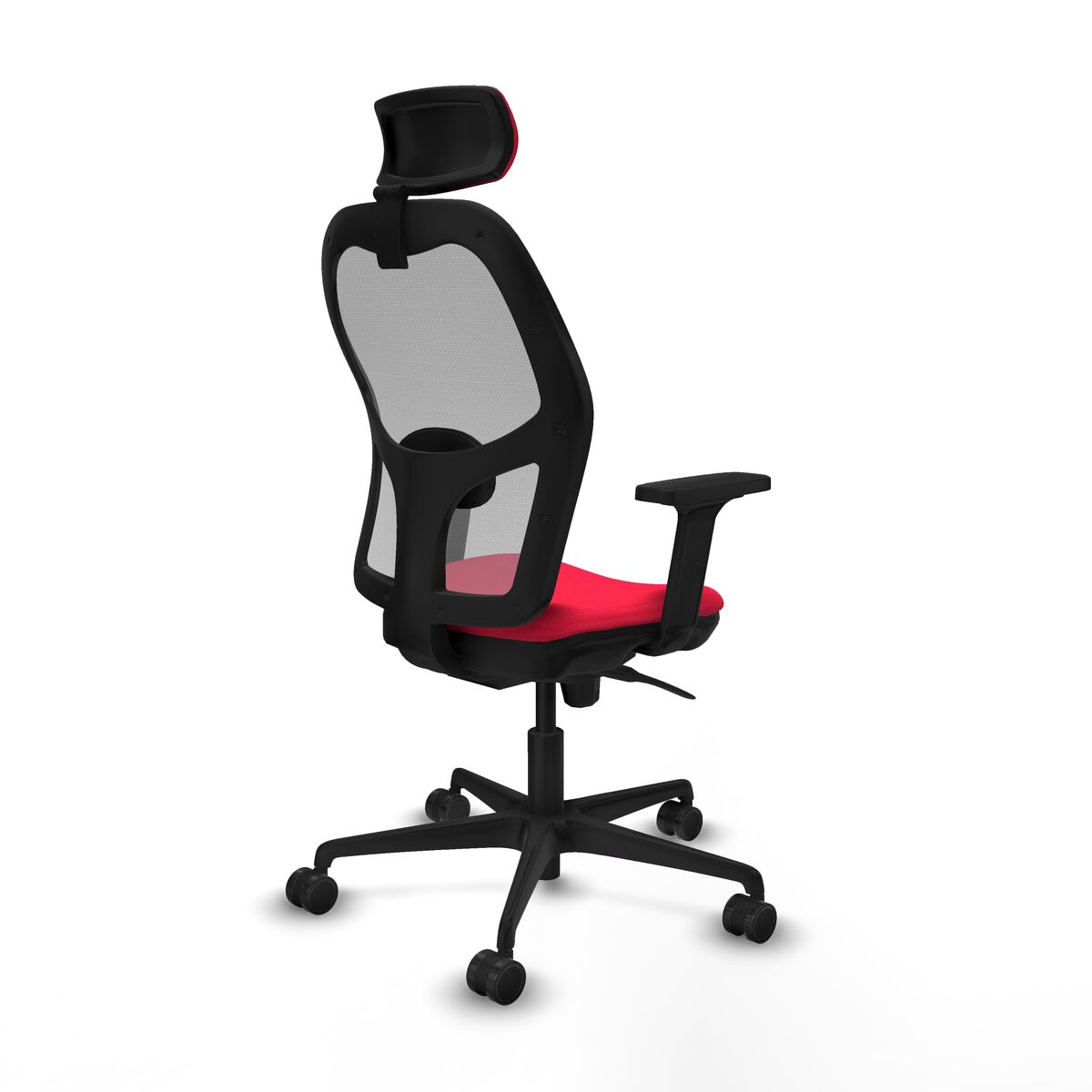 Silla de Oficina con Cabecero Jorquera Piqueras y Crespo 2D036N2 Rojo