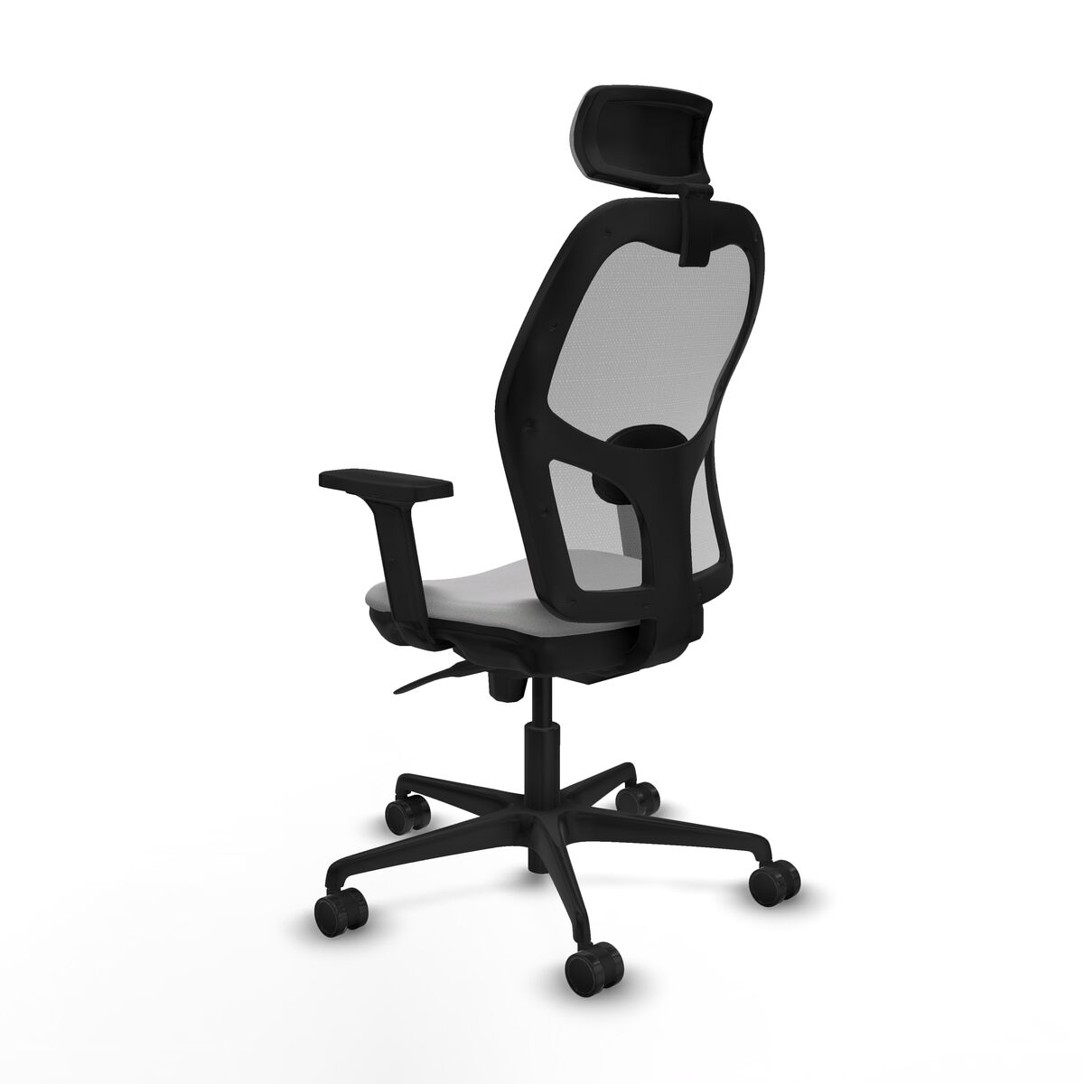 Silla de Oficina con Cabecero Jorquera Piqueras y Crespo 2D036N2 Gris claro