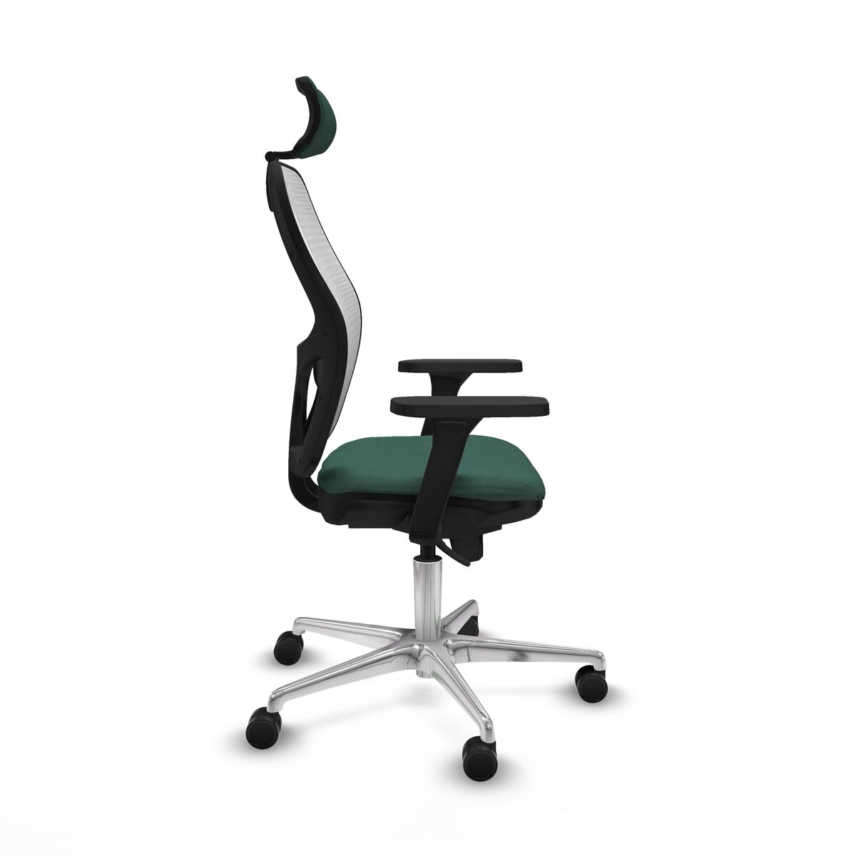 Silla de Oficina con Cabecero Jorquera Piqueras y Crespo 3D086N2 Verde
