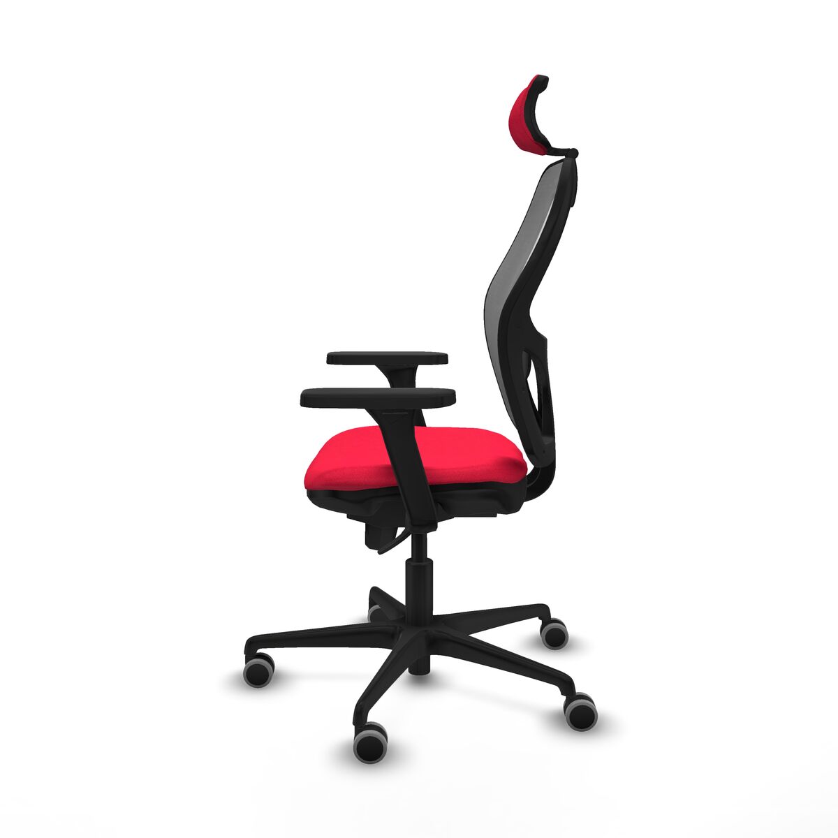 Silla de Oficina con Cabecero Jorquera Piqueras y Crespo 3D036G2 Rojo