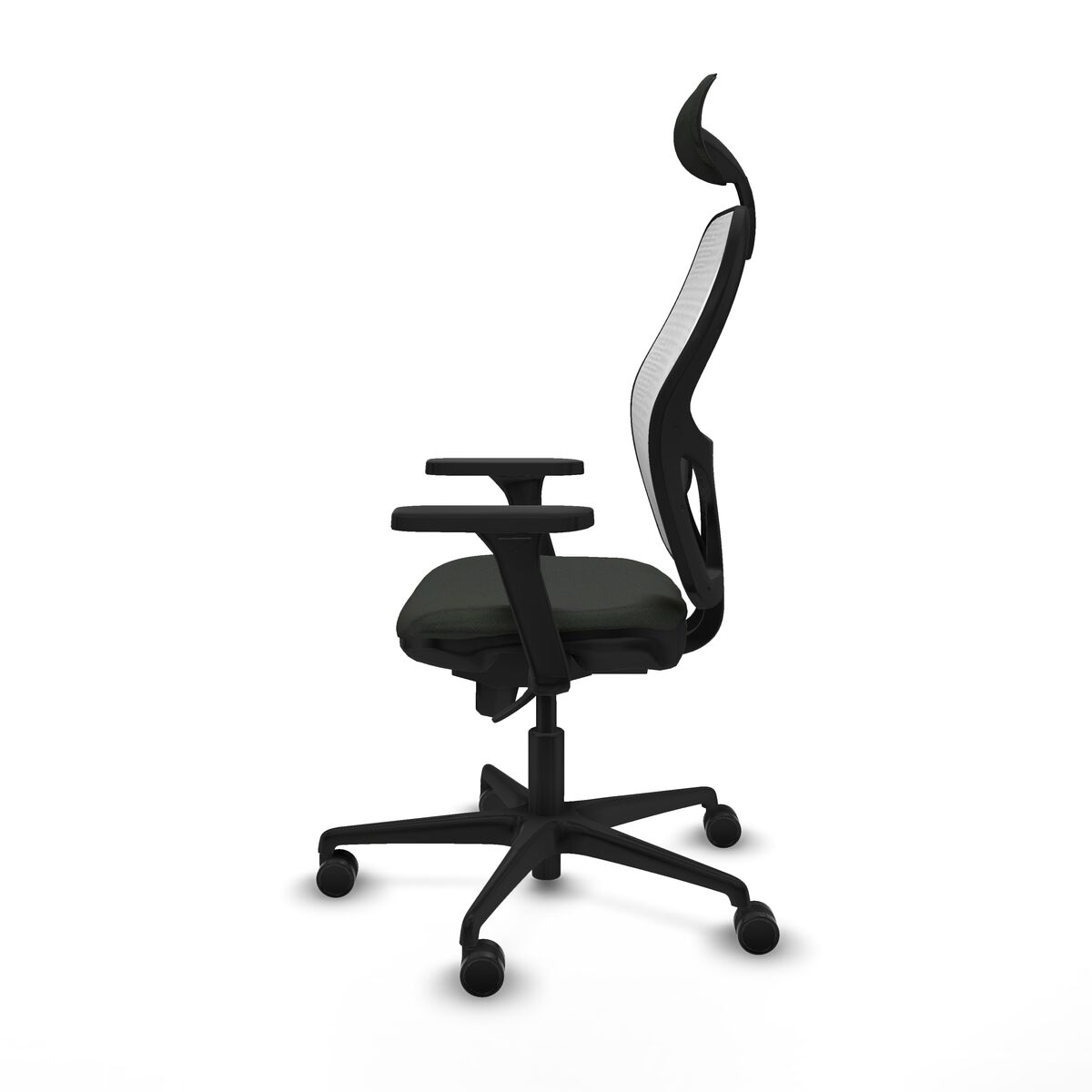 Silla de Oficina con Cabecero Jorquera Piqueras y Crespo 3D036N1 Negro