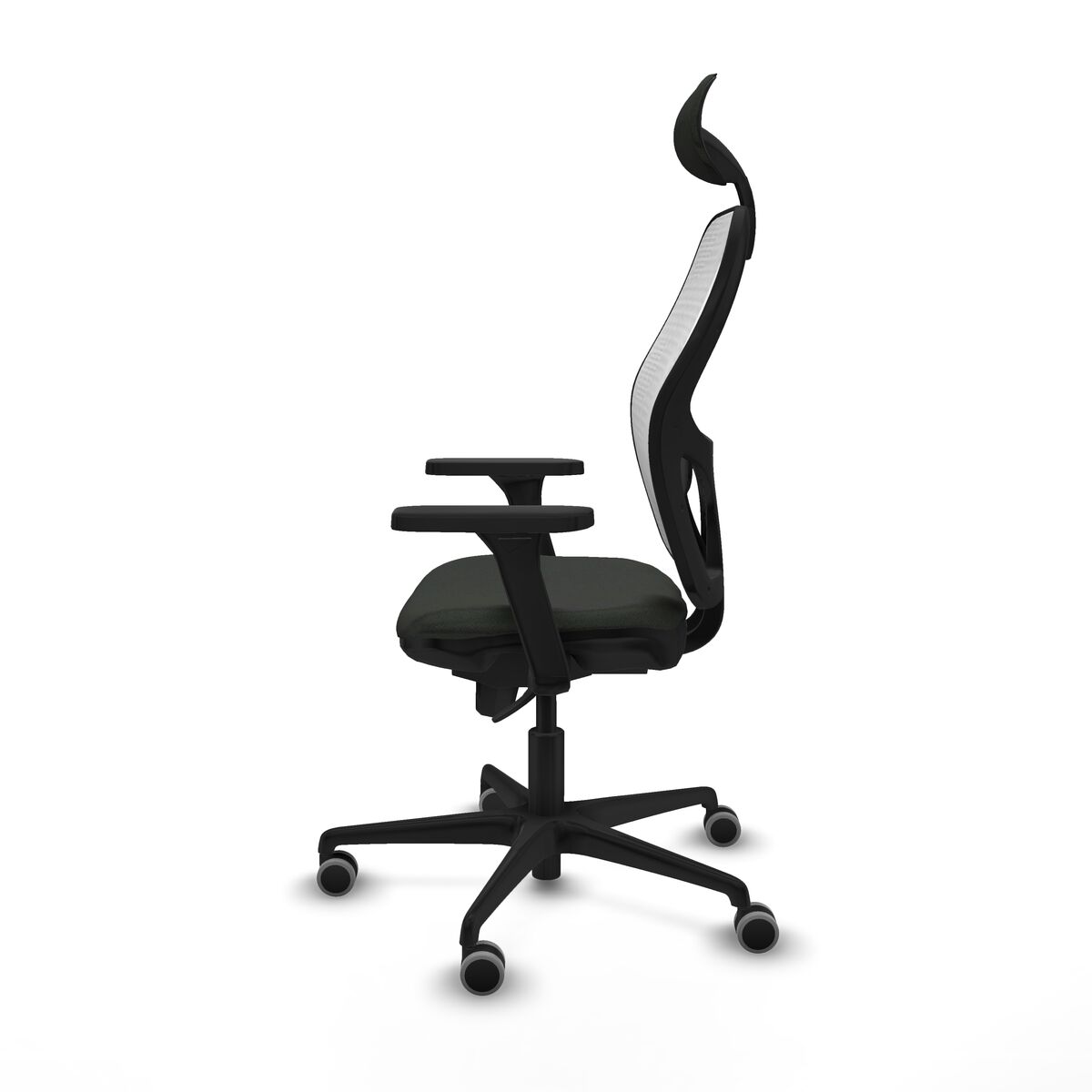 Silla de Oficina con Cabecero Jorquera Piqueras y Crespo 3D036G1 Negro