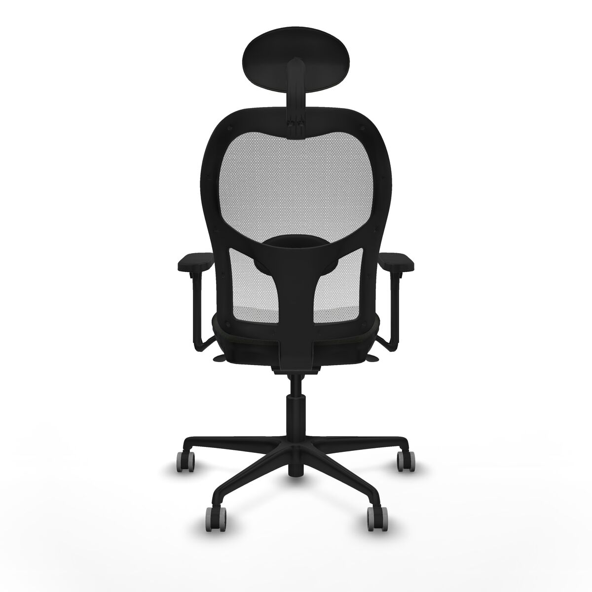 Silla de Oficina con Cabecero Jorquera Piqueras y Crespo 3D036G1 Negro