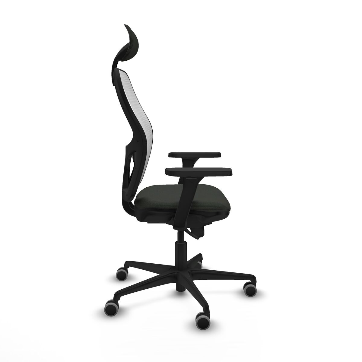 Silla de Oficina con Cabecero Jorquera Piqueras y Crespo 3D036G1 Negro
