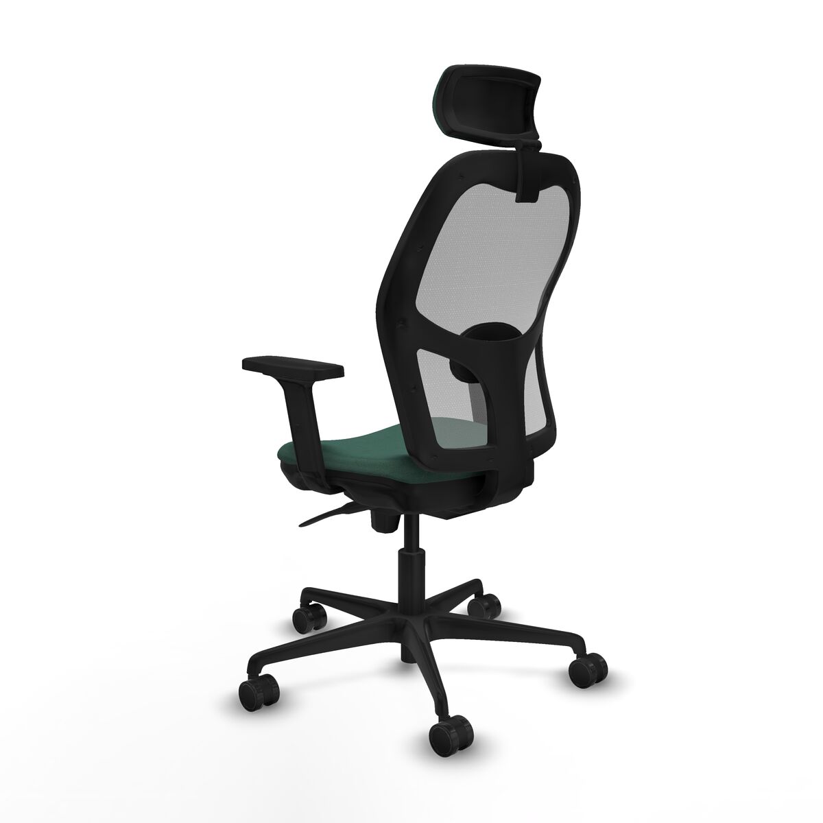 Silla de Oficina con Cabecero Jorquera Piqueras y Crespo 2D036N2 Verde