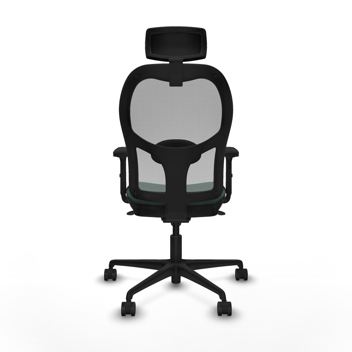 Silla de Oficina con Cabecero Jorquera Piqueras y Crespo 2D036N2 Verde