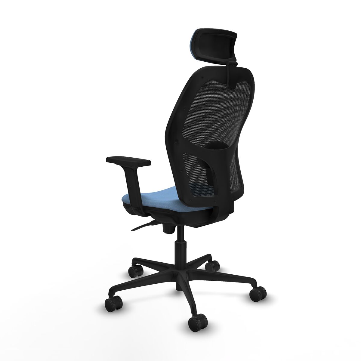 Silla de Oficina con Cabecero Jorquera Piqueras y Crespo 2D036N2 Azul cielo